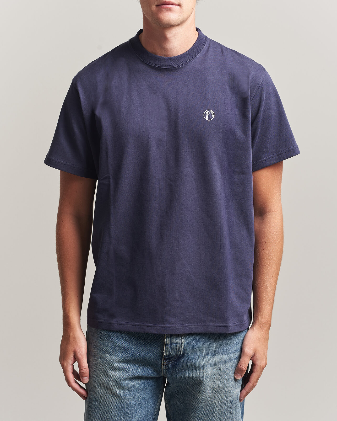 Herr | T-Shirts | Palmes | Ball T-Shirt Navy