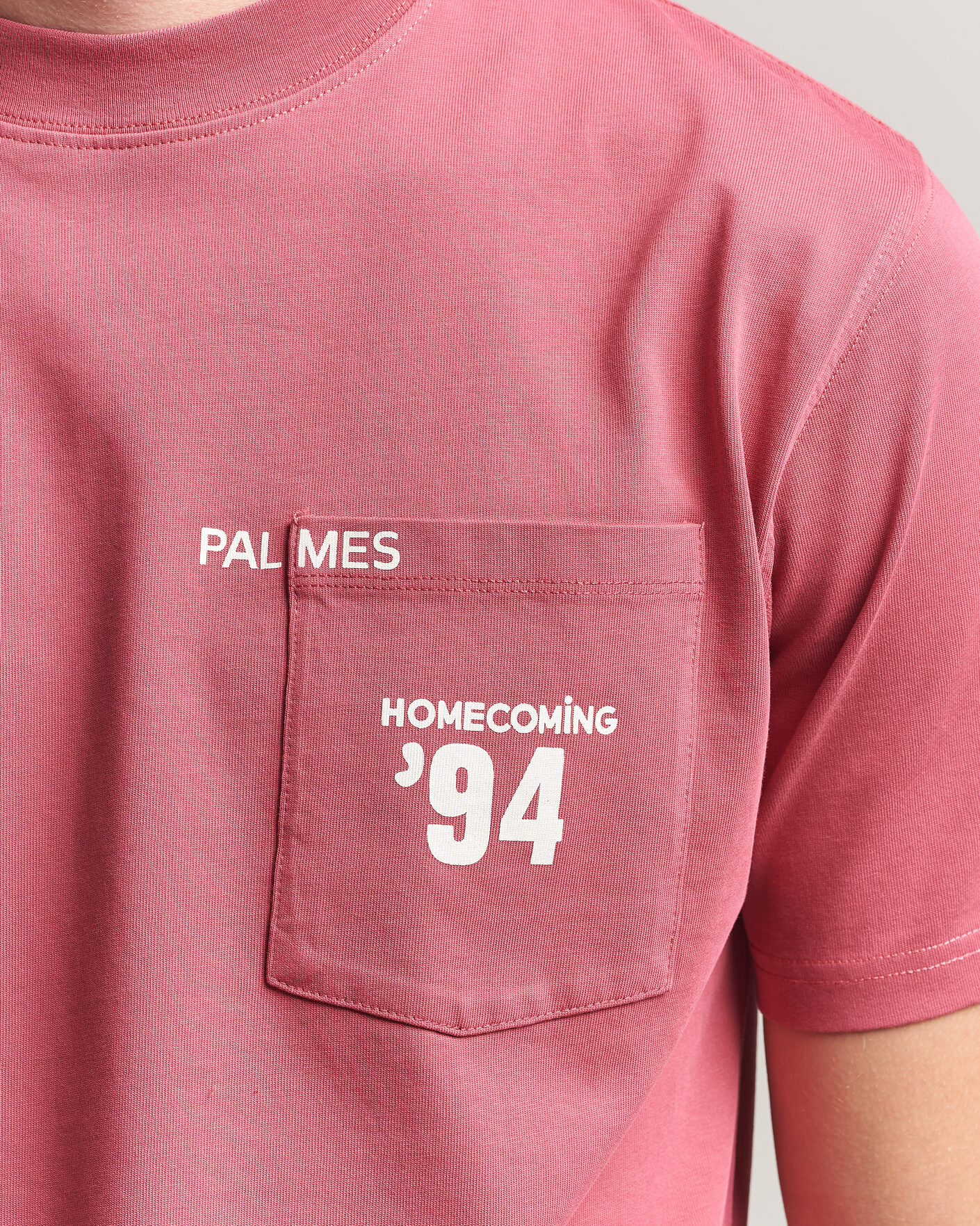 Herr | T-Shirts | Palmes | Forever Pocket T-Shirt Red