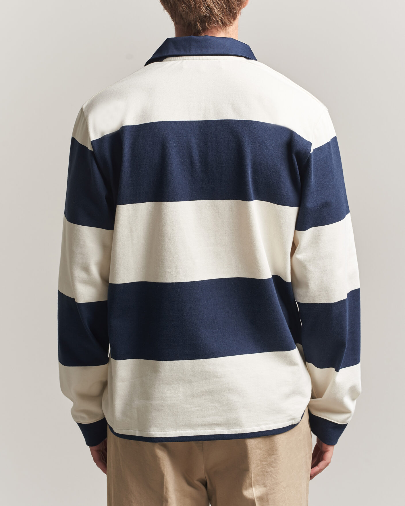 Herr | Tröjor | Palmes | Ball Rugby Shirt Navy Stripe