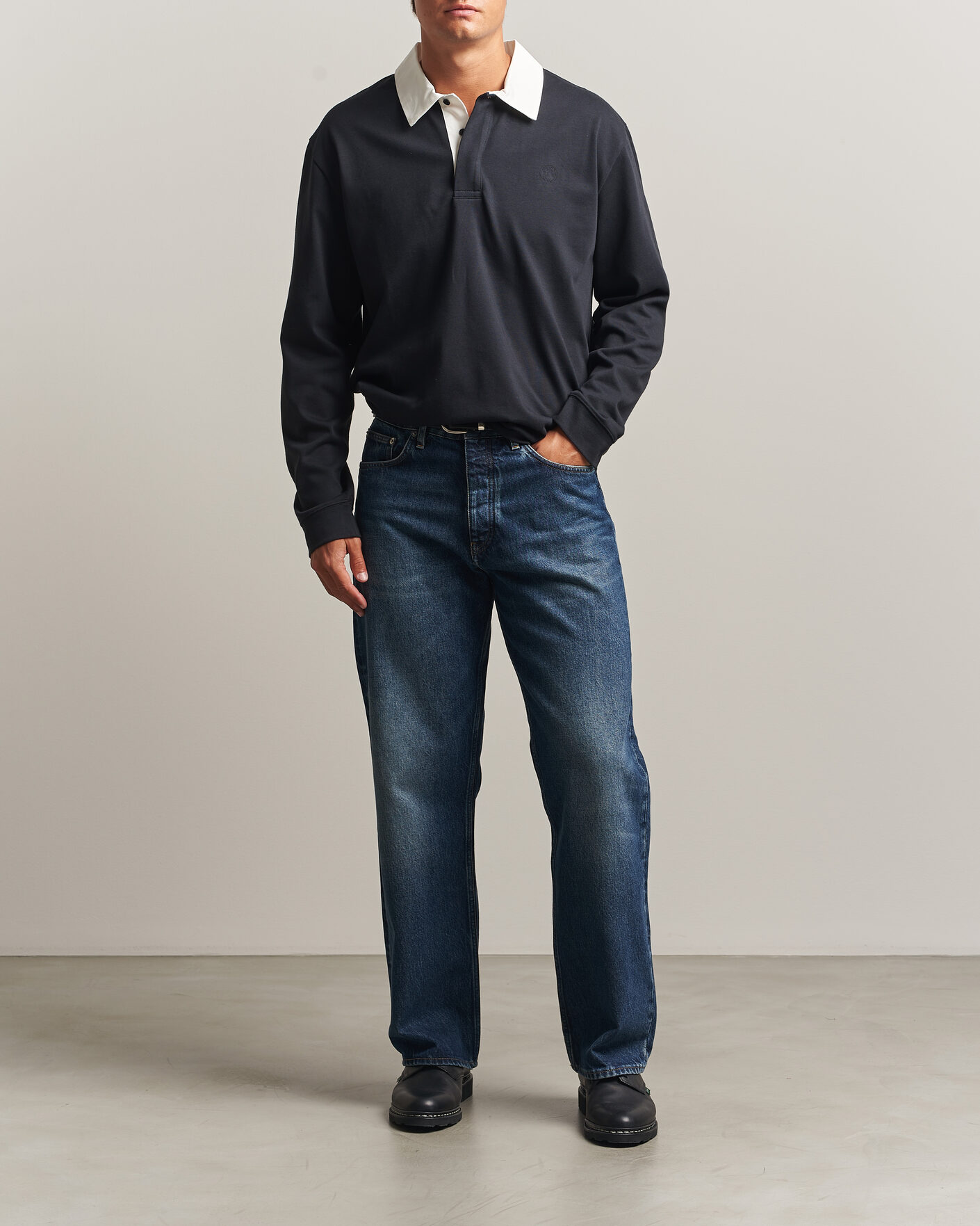 Herr | Tröjor | Palmes | Ball Rugby Shirt Black