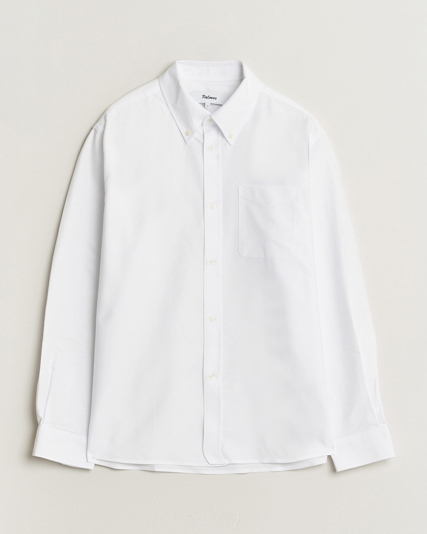 Herr | Skjortor | Palmes | Deuce Oxford Shirt White