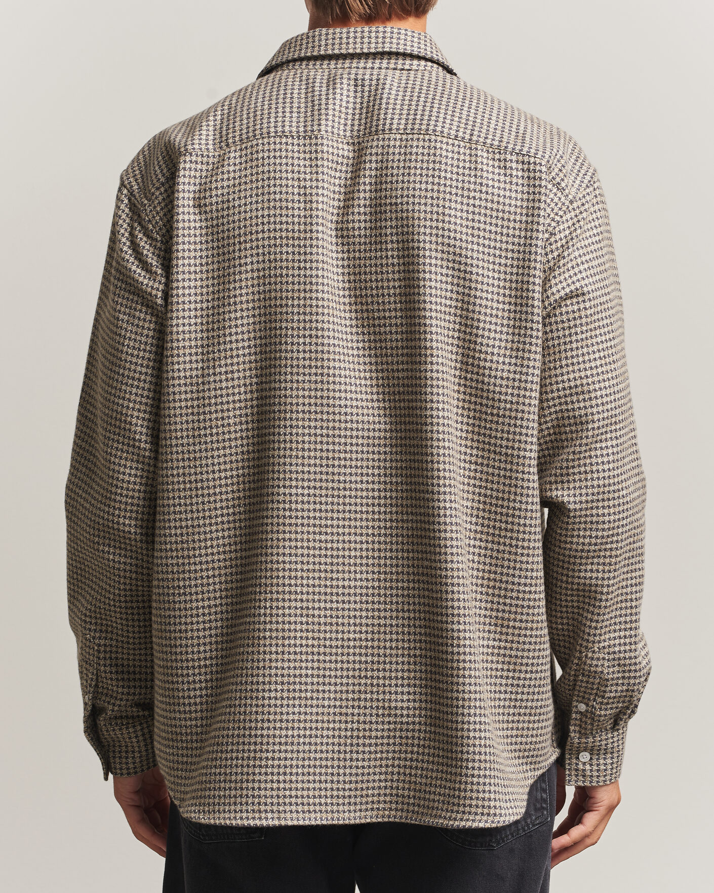Herr | Skjortor | Palmes | Serve Shirt Olive Check