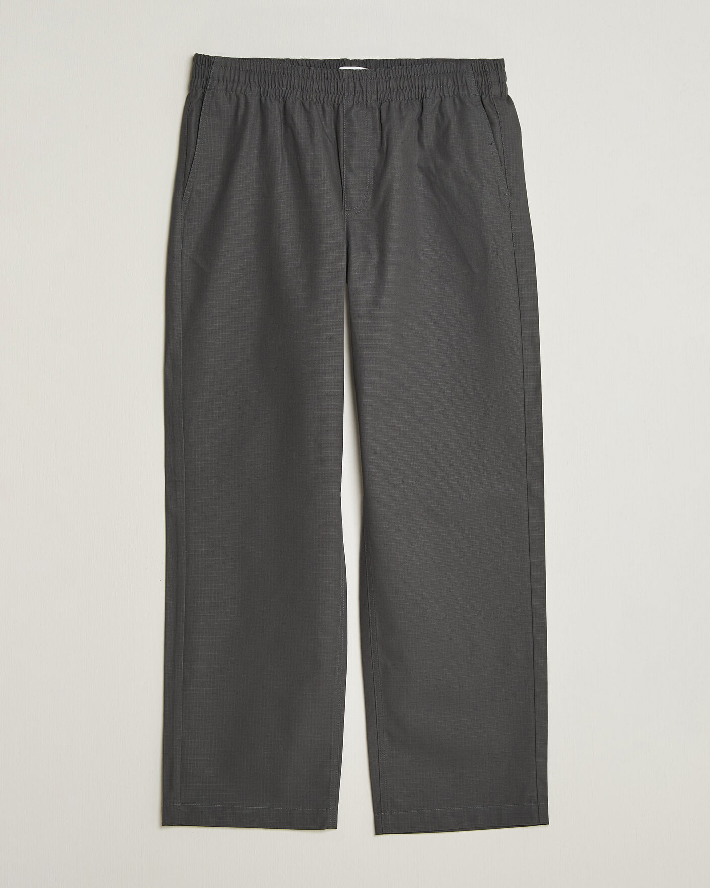 Herr | Byxor | Palmes | Lucien Ripstop Trousers Charcoal
