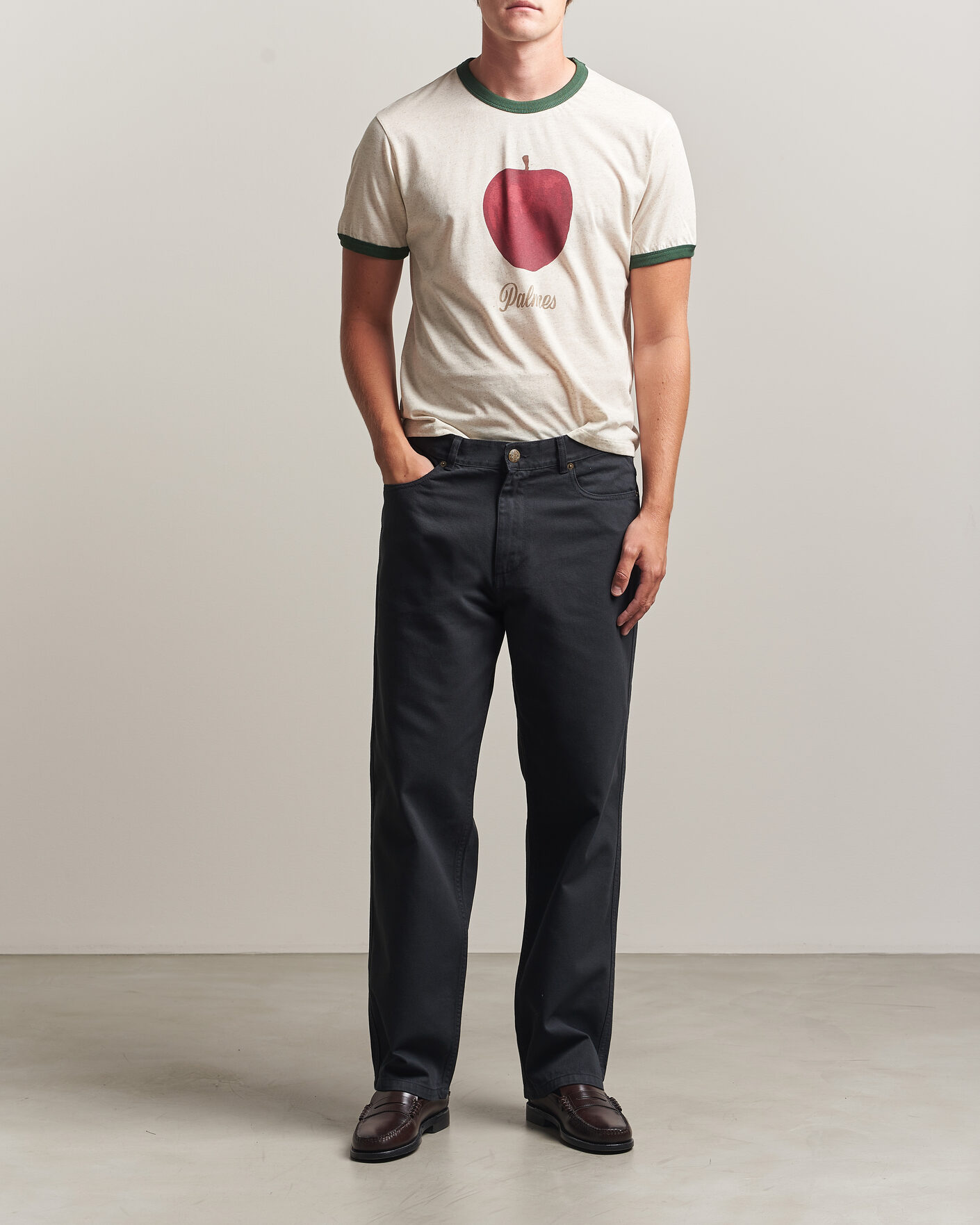 Herr | Byxor | Palmes | Coarse Trousers Black