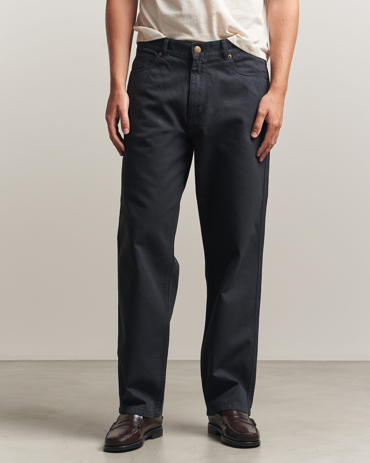 Herr | Byxor | Palmes | Coarse Trousers Black