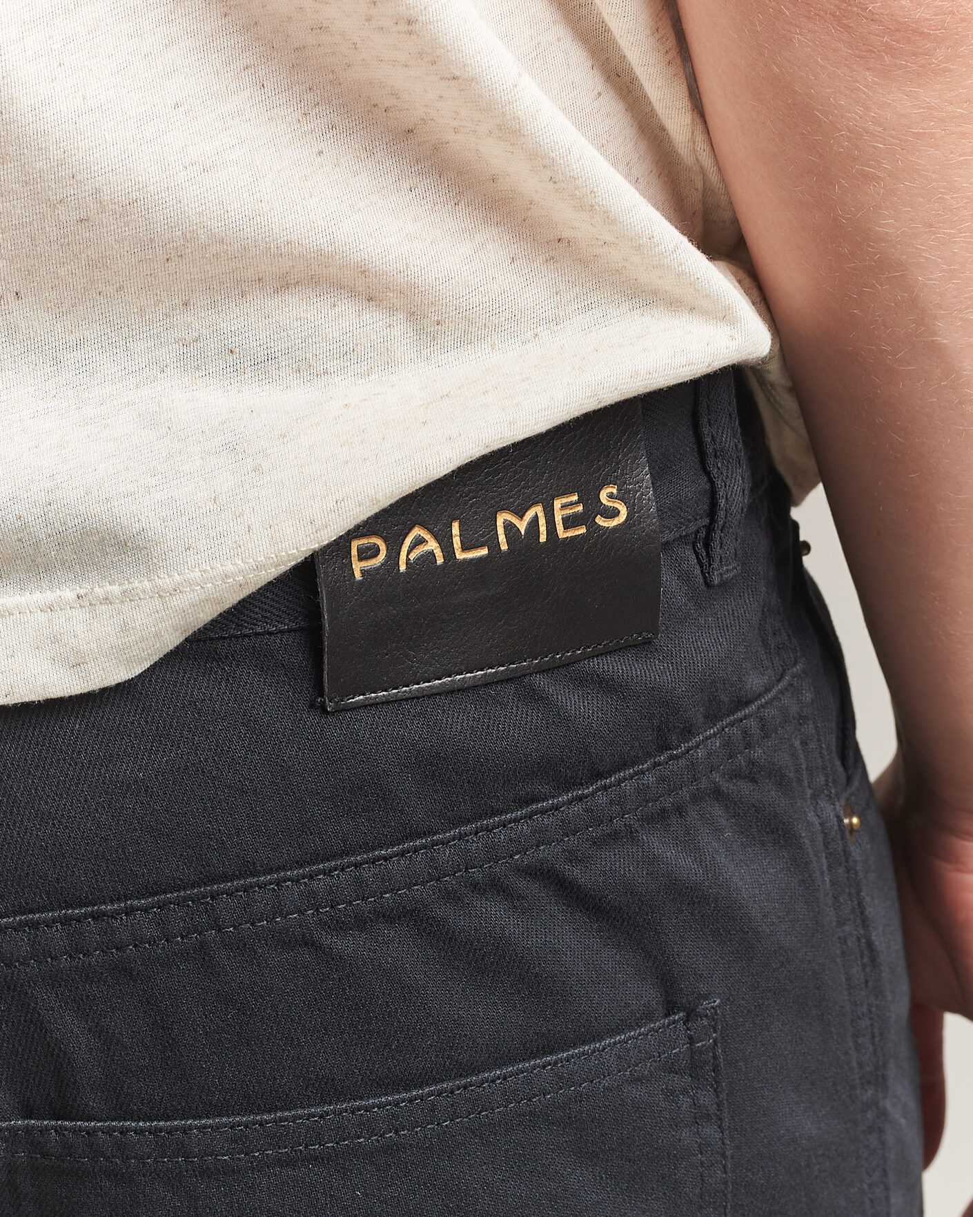 Herr | Byxor | Palmes | Coarse Trousers Black