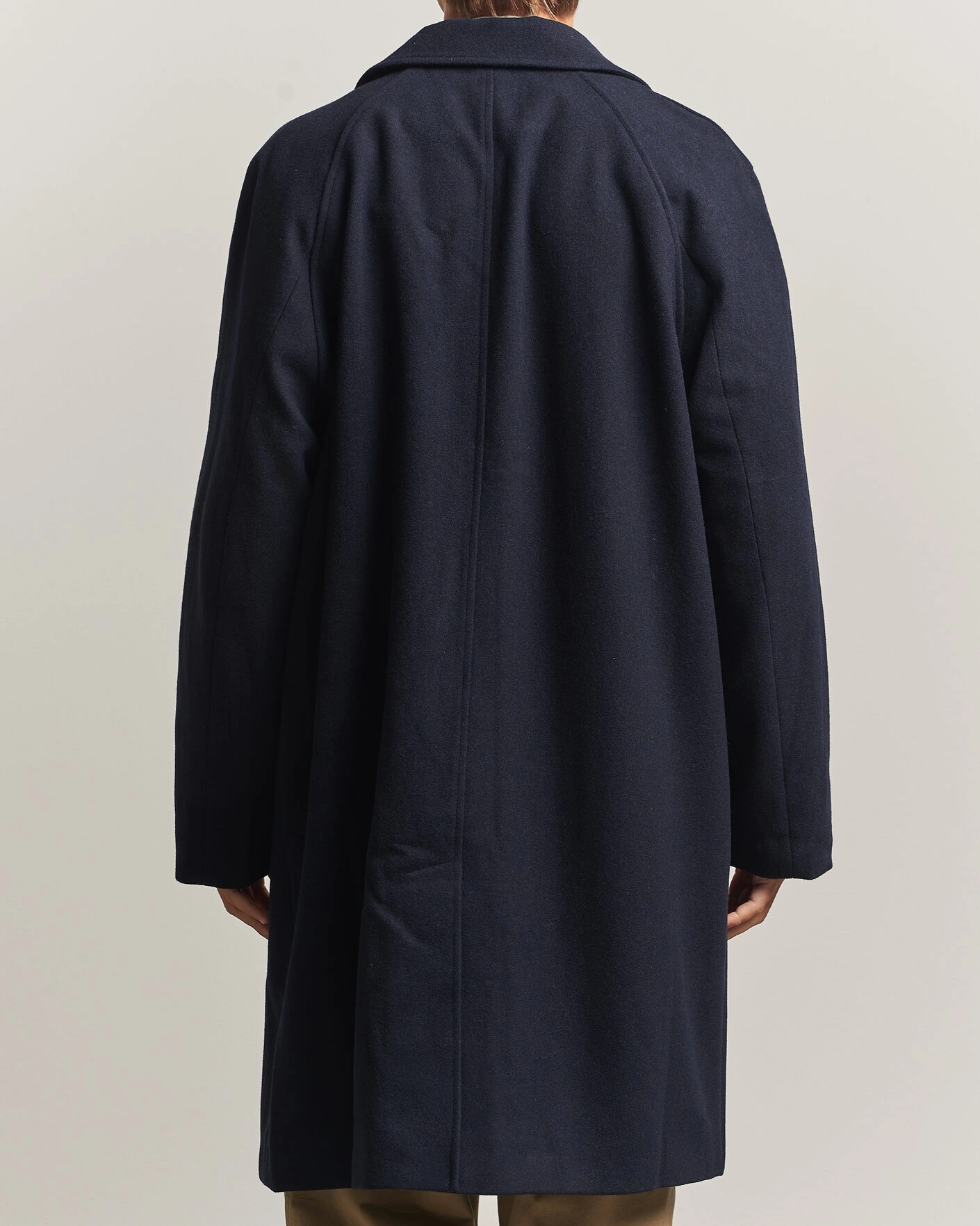 Herr | Jackor | Palmes | Cedric Wool Coat Navy