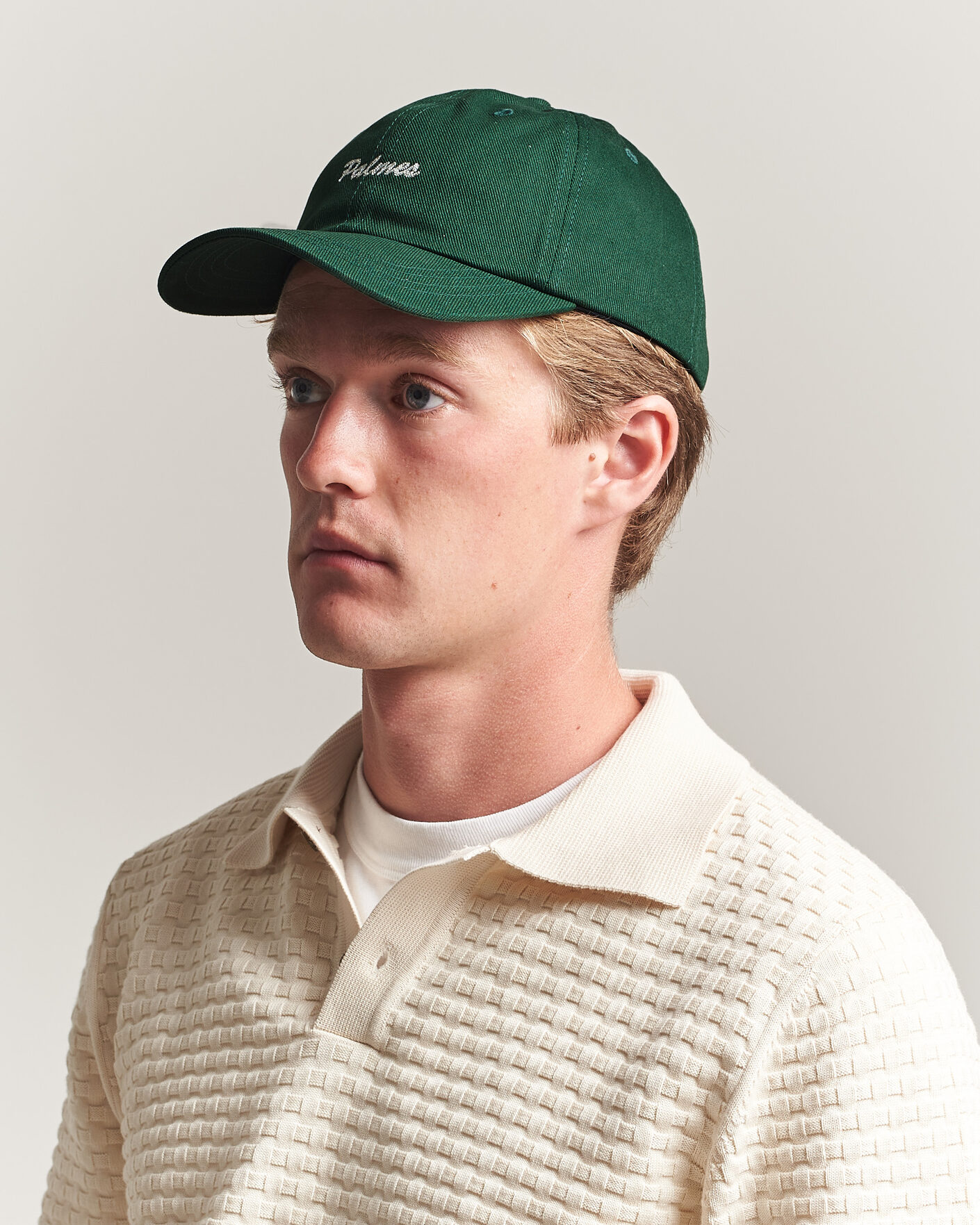 Herr | Hattar & kepsar | Palmes | Logo 6-Panel Cap Dark Green