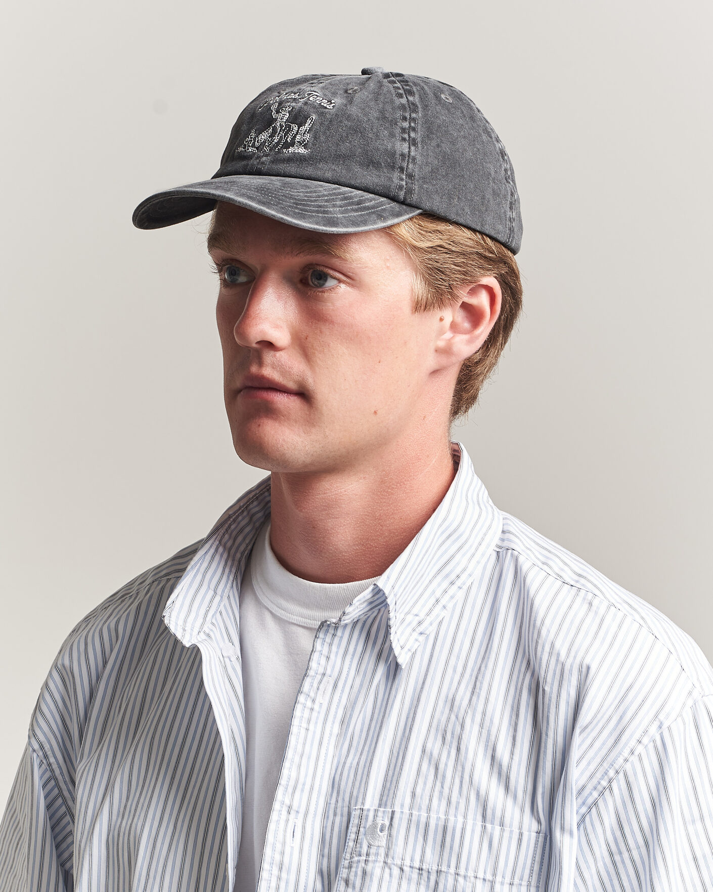 Herr | Hattar & kepsar | Palmes | Western 6-Panel Cap Charcoal