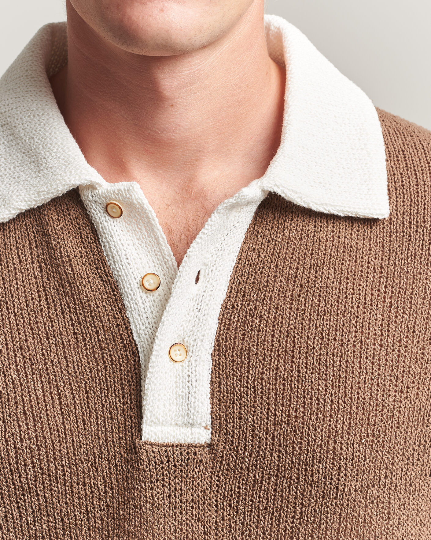 Herr | Tröjor | Palmes | Knitted Rugby Brown