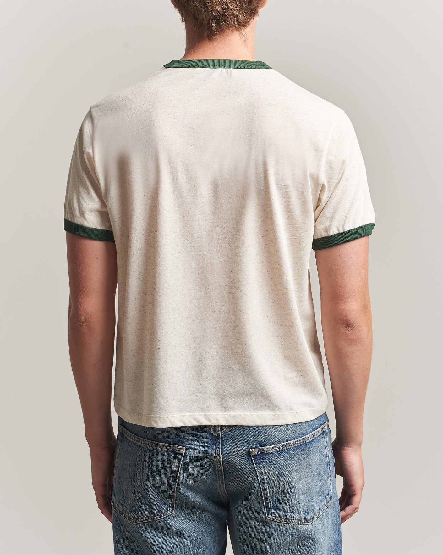 Herr | T-Shirts | Palmes | Apple Ringer T-Shirt Broken White