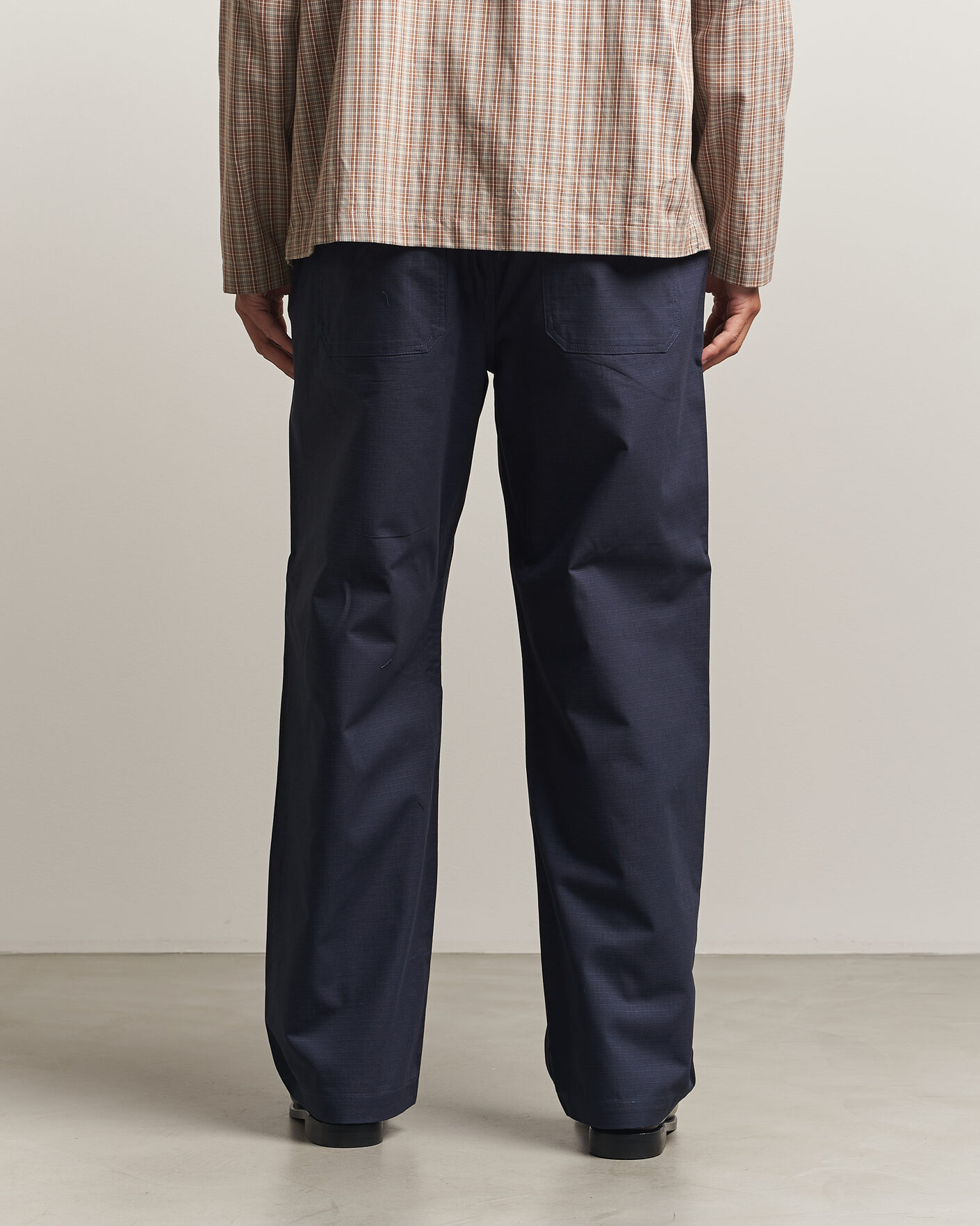 Herr | Byxor | Palmes | Lucien Ripstop Trousers Navy