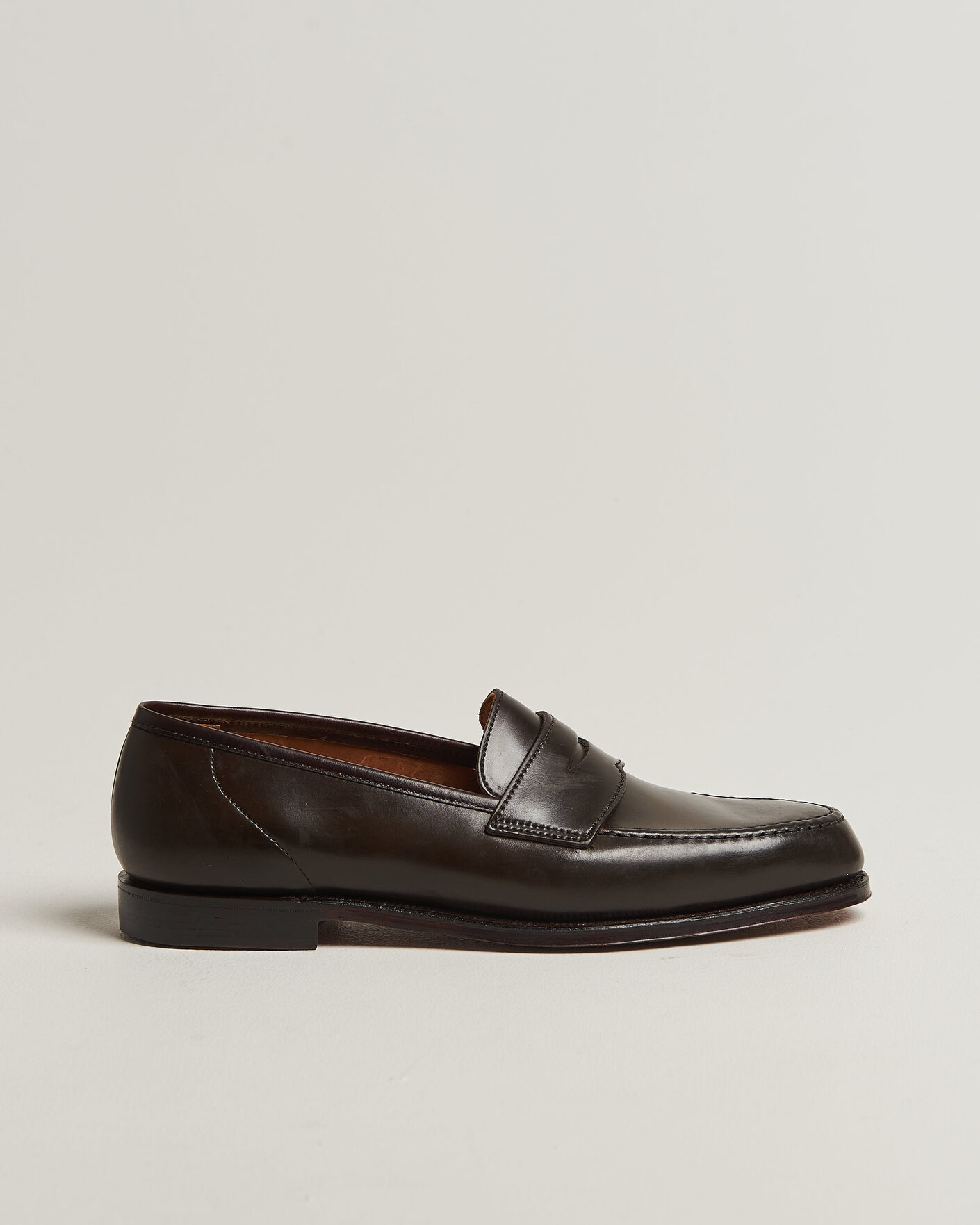 Herr | Loafers | Crockett & Jones | Harvard Dark Brown Shell Cordovan