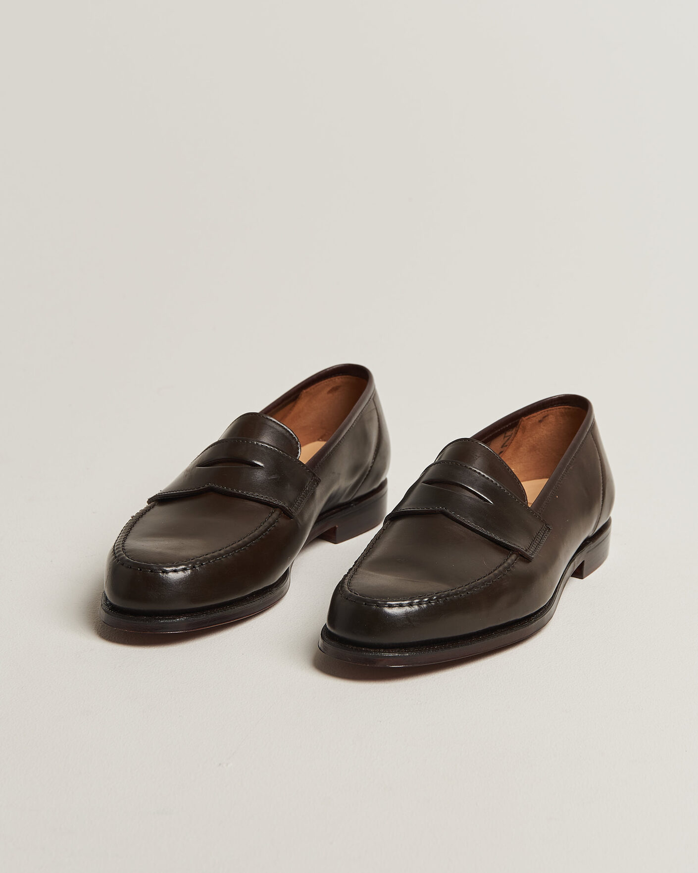 Herr | Loafers | Crockett & Jones | Harvard Dark Brown Shell Cordovan