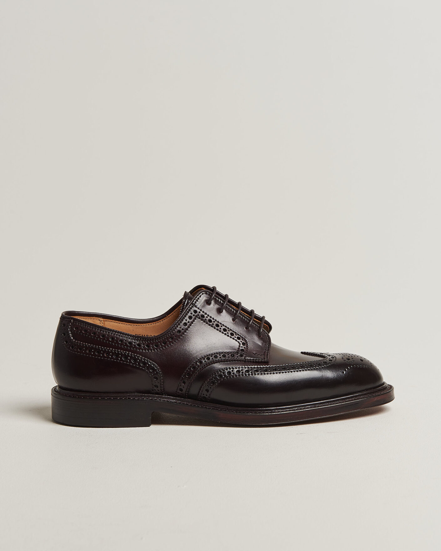 Herr | Brogues | Crockett & Jones | Pembroke Burgundy Shell Cordovan
