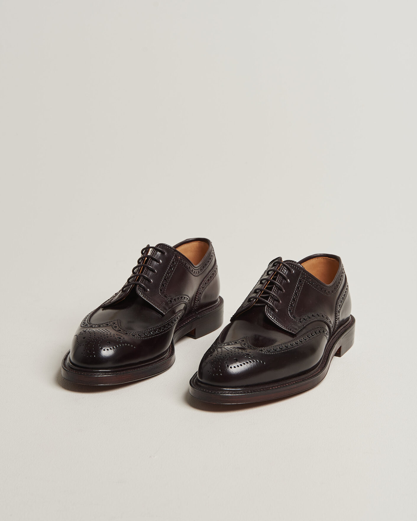 Herr | Brogues | Crockett & Jones | Pembroke Burgundy Shell Cordovan