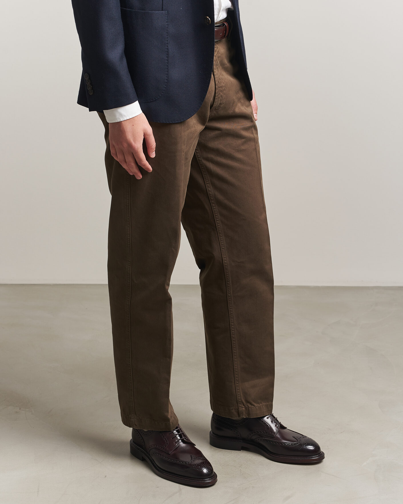 Herr | Brogues | Crockett & Jones | Pembroke Burgundy Shell Cordovan