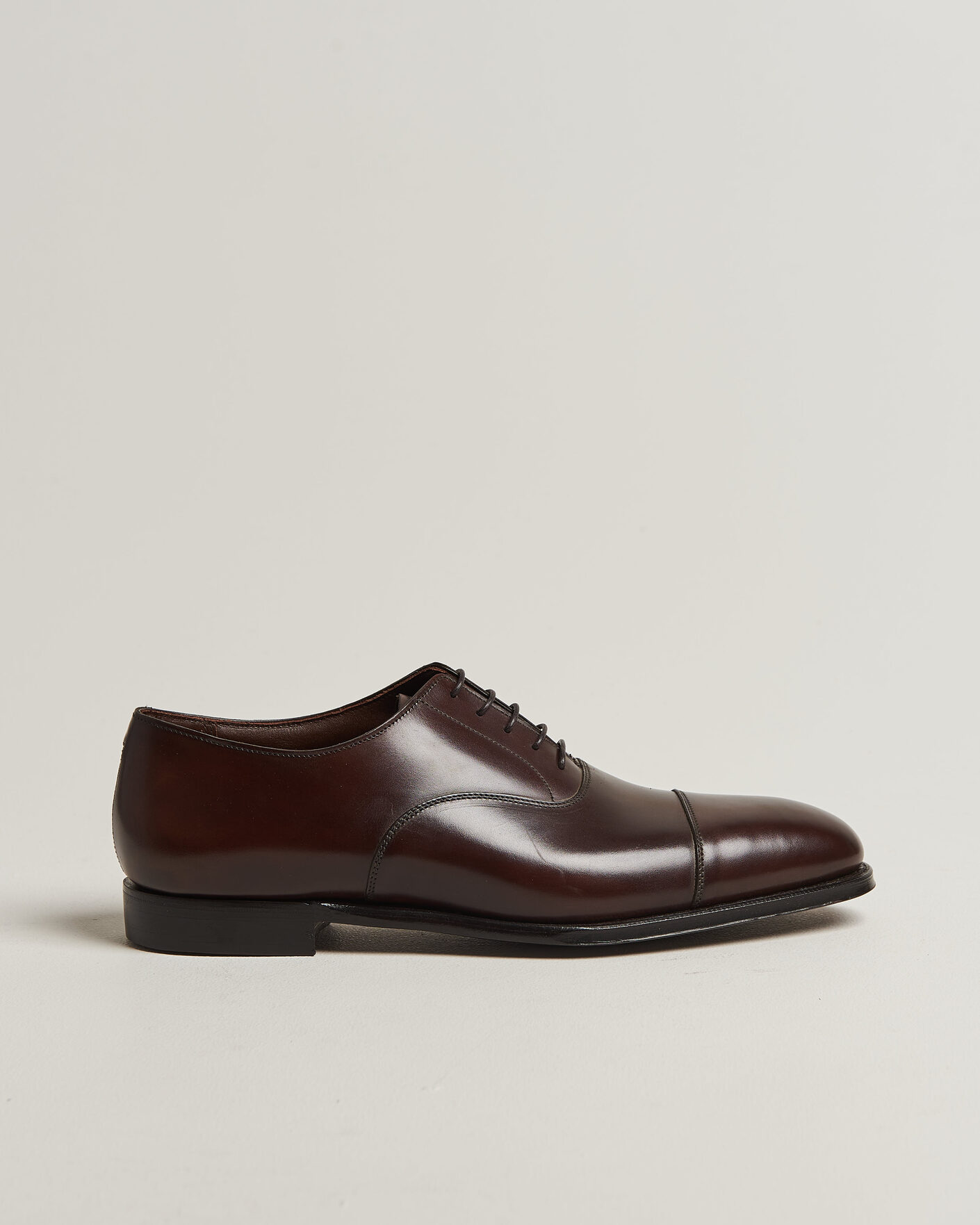 Herr | Oxfords | Crockett & Jones | Audley Handgrade Oxford Dark Brown Antique Calf