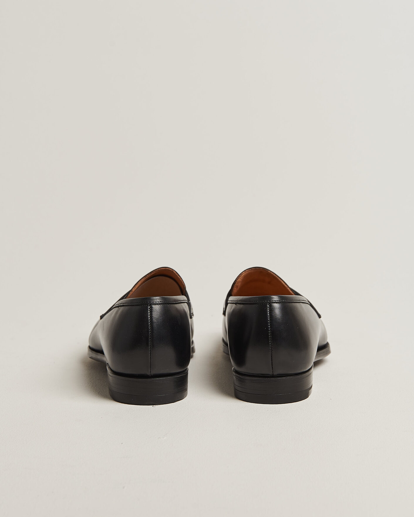 Herr | Loafers | Crockett & Jones | Crawford Handgrade Penny Loafer Black Calf