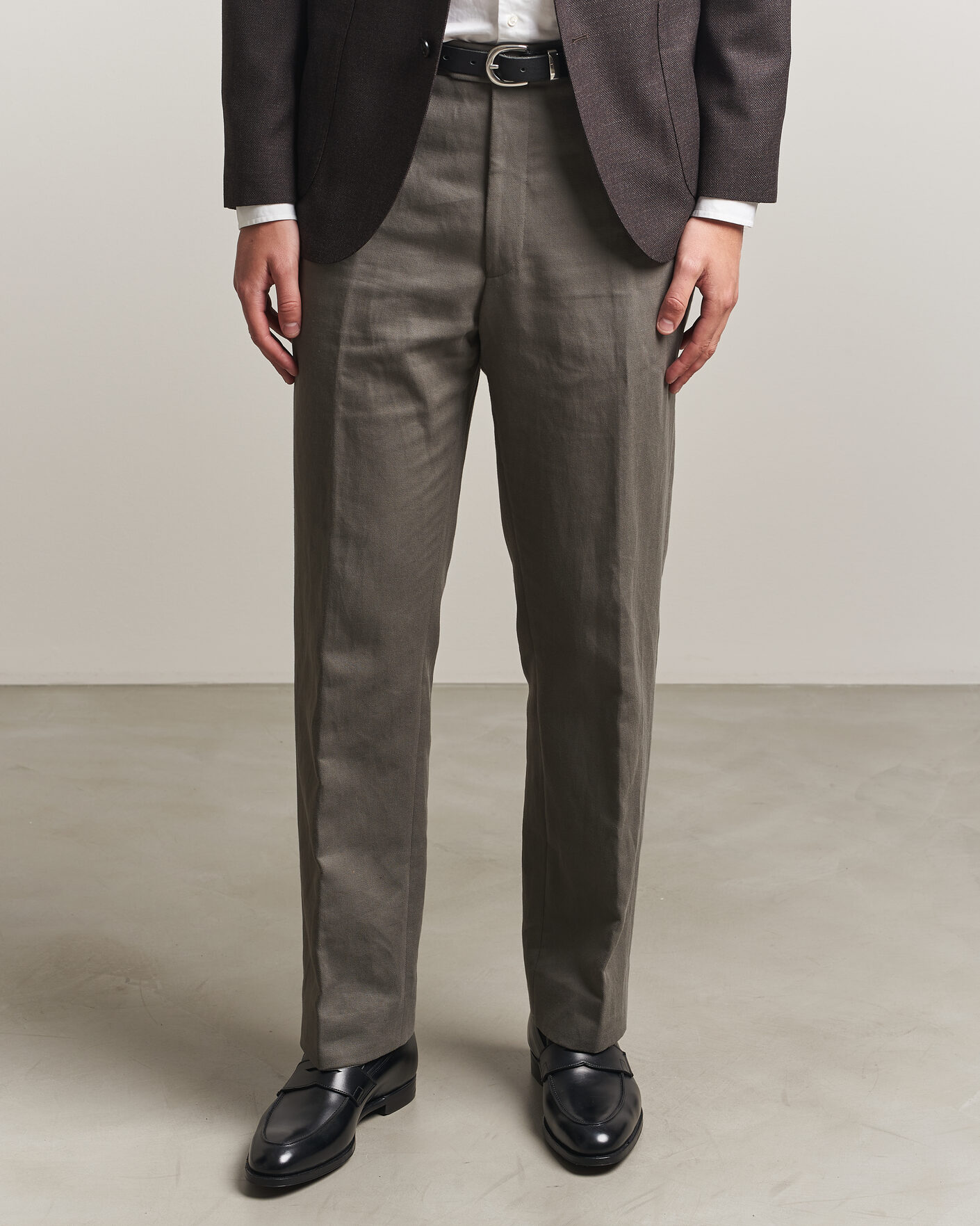 Herr | Loafers | Crockett & Jones | Crawford Handgrade Penny Loafer Black Calf