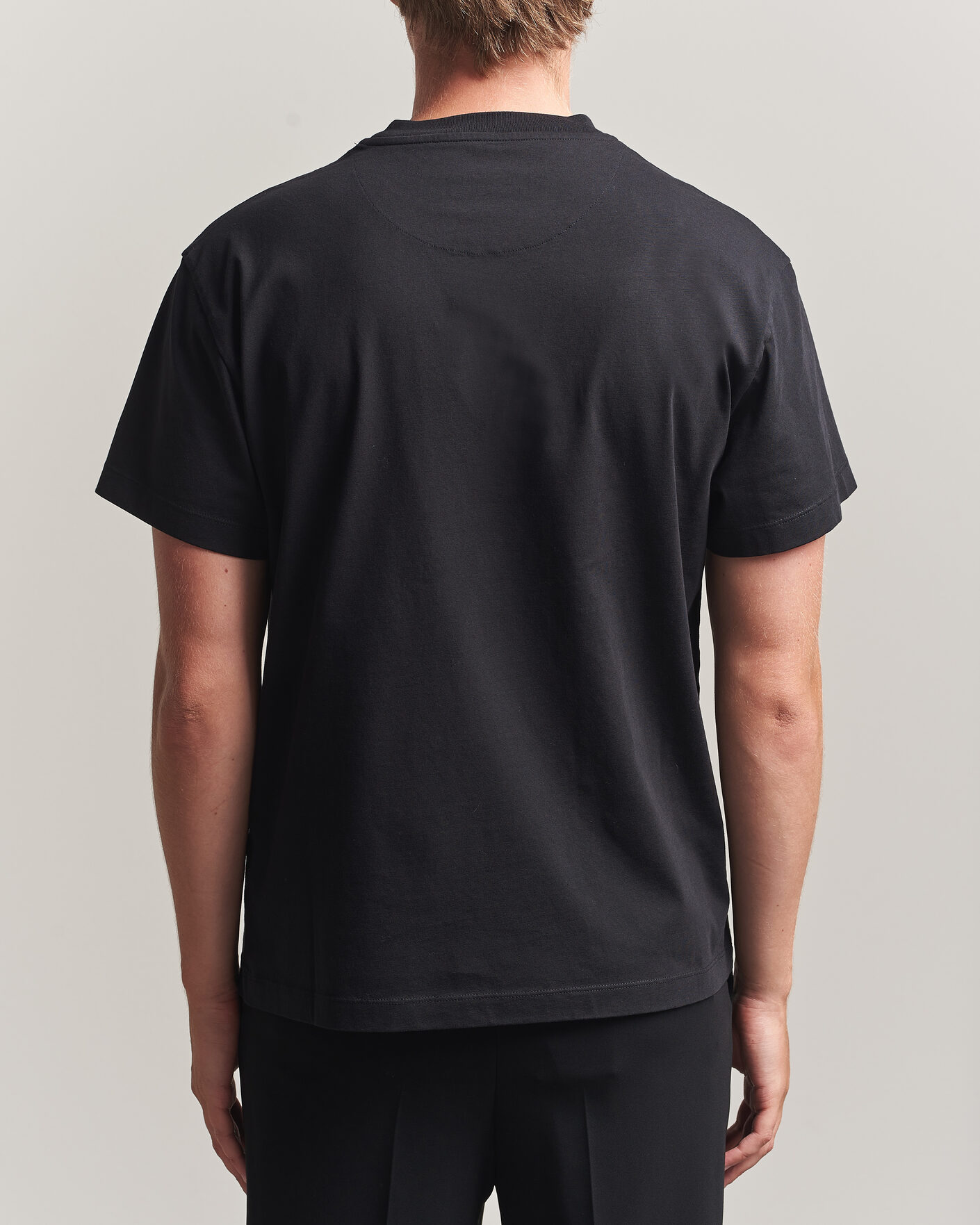 Herr | T-Shirts | Jil Sander | Short Sleeve Jil Logo T-Shirt Black