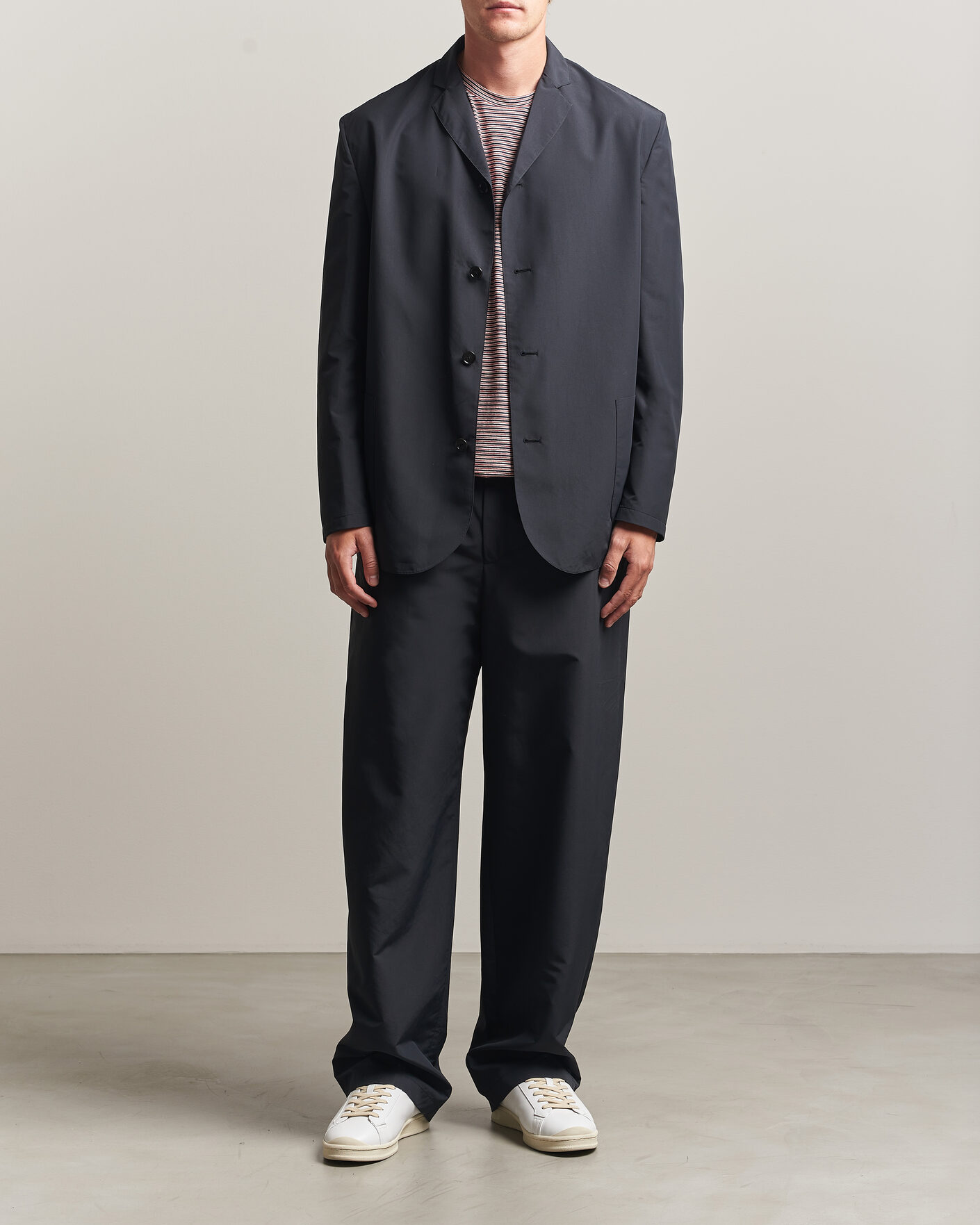 Herr | Byxor | Jil Sander | Drawstring Trousers Black