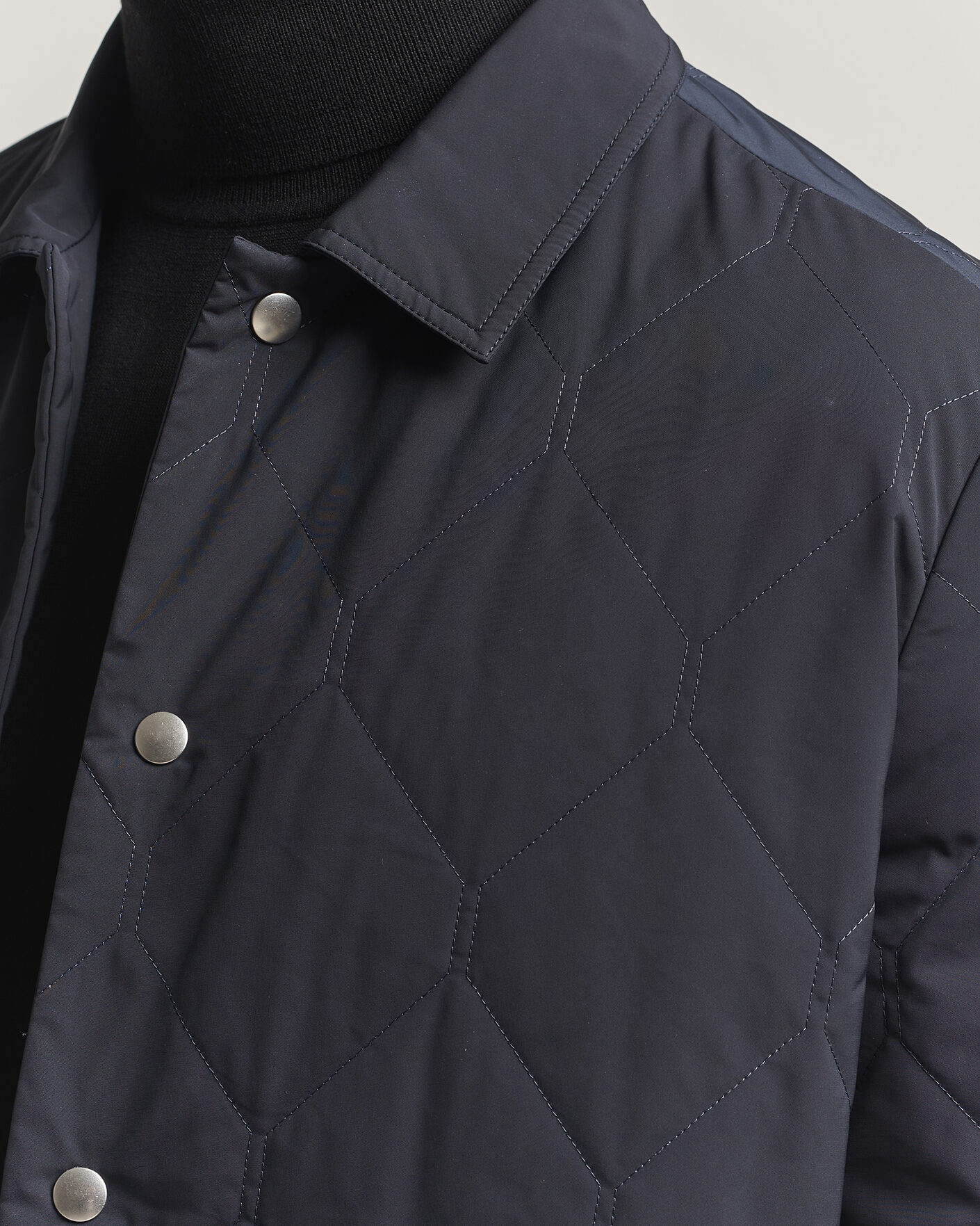 Herr | Jackor | Jil Sander | Quilted Down Jacket Navy