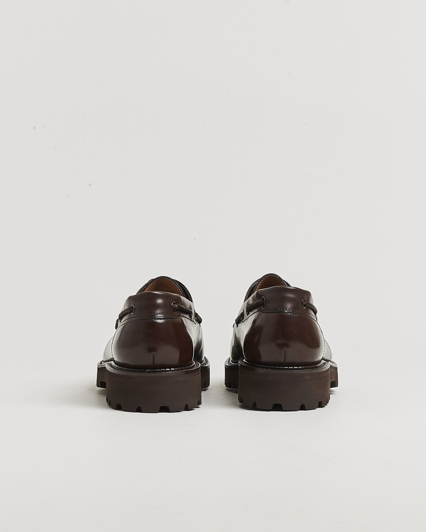 Herr | Derbys | John Lobb | Tide Moc Toe Derby Dark Brown Calf