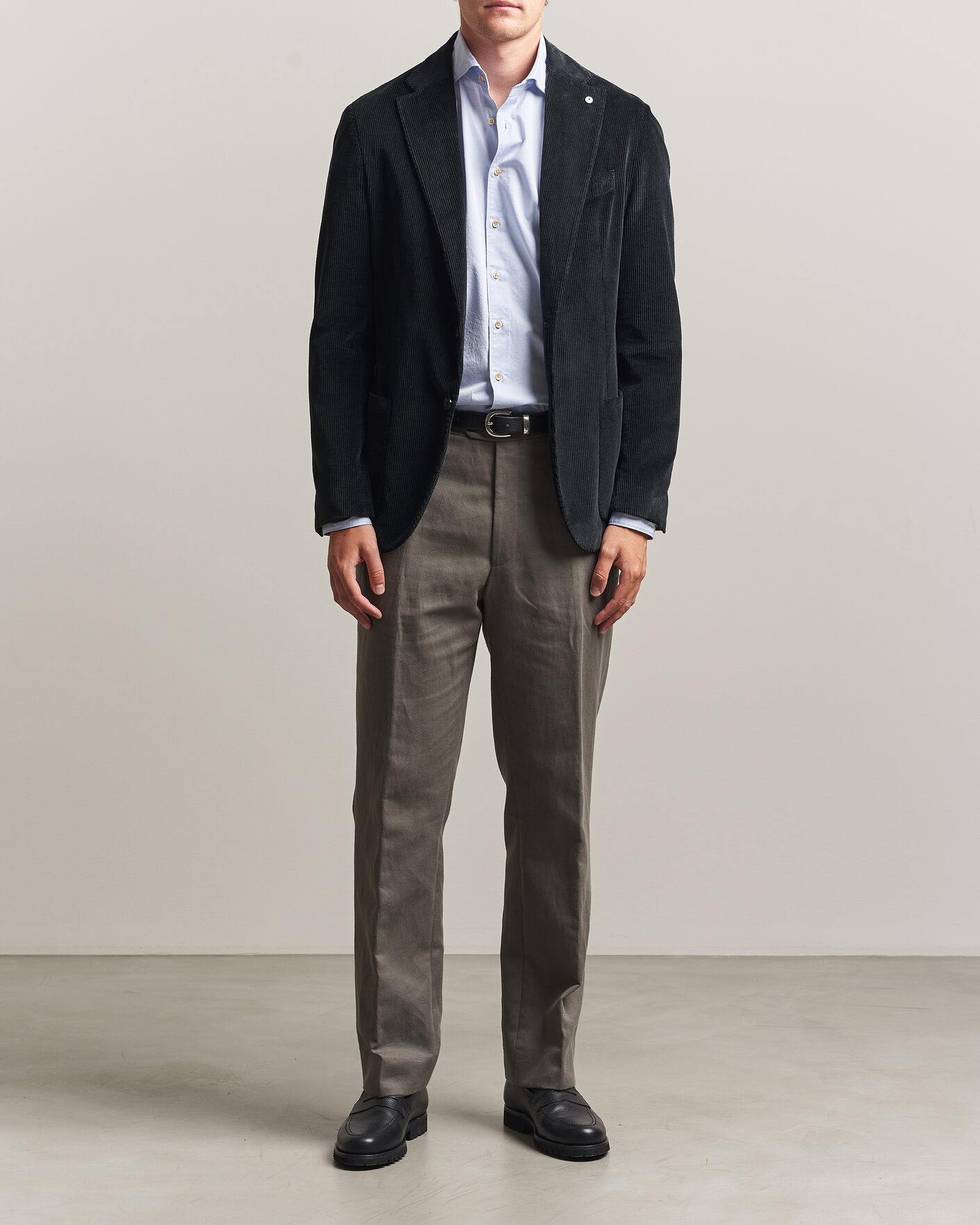 Herr | Kavajer | L.B.M. 1911 | Jack Corduroy Blazer Black