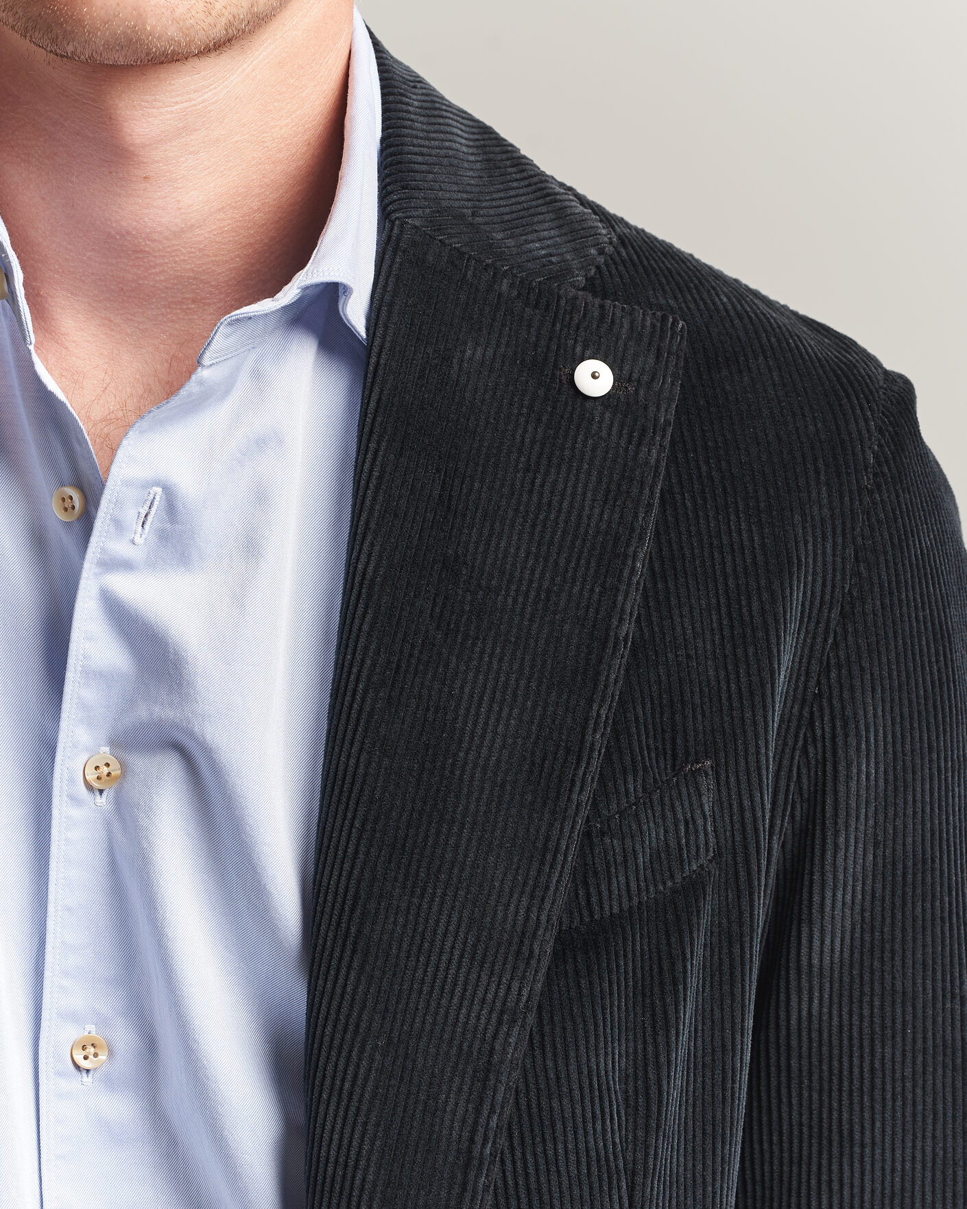 Herr | Kavajer | L.B.M. 1911 | Jack Corduroy Blazer Black
