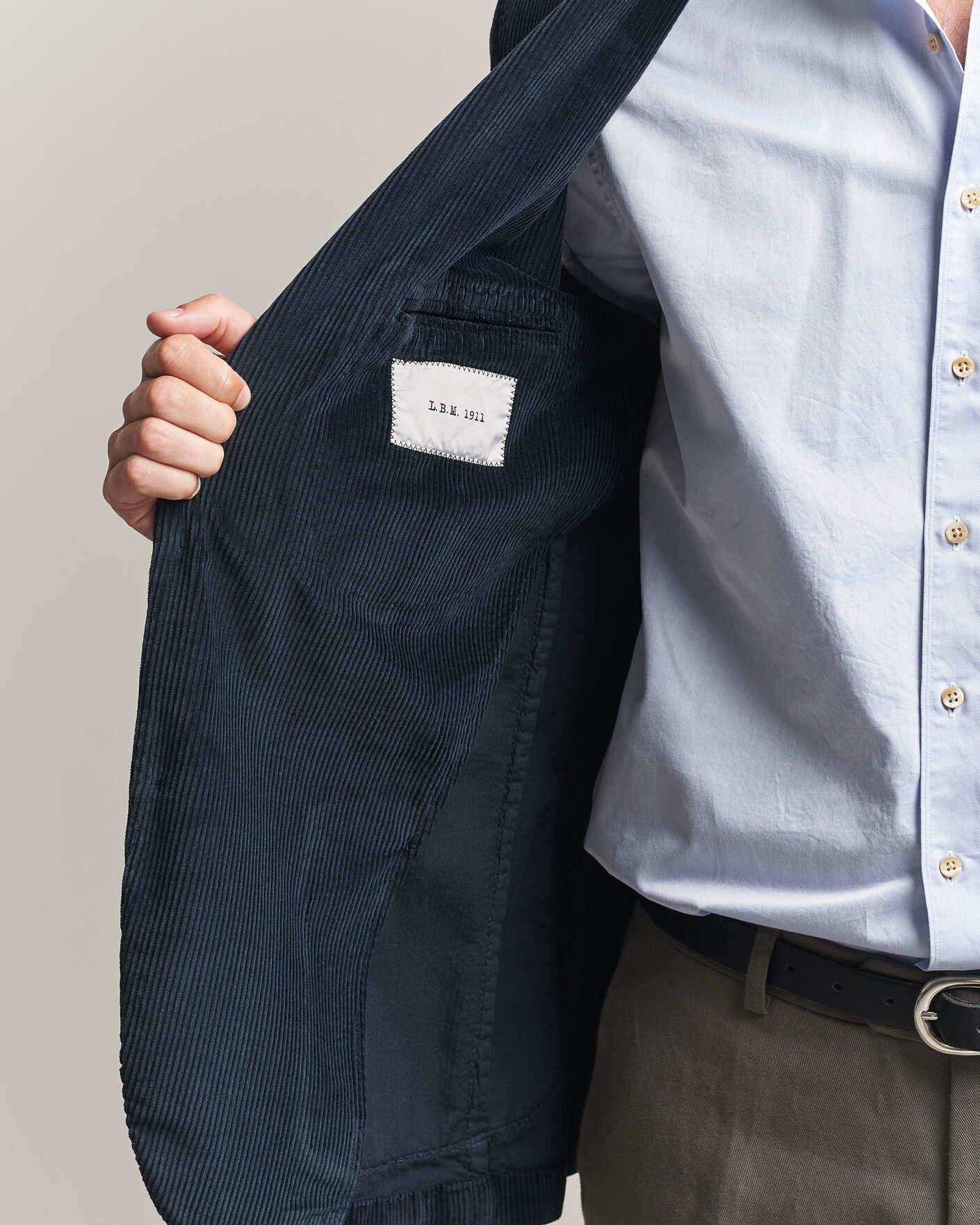 Herr | Kavajer | L.B.M. 1911 | Jack Corduroy Blazer Navy