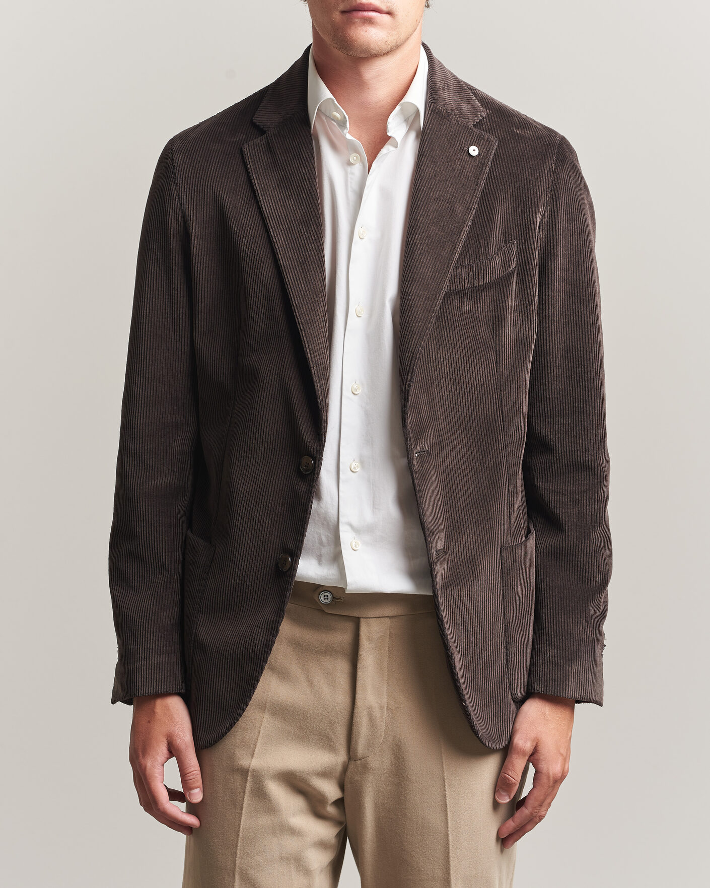 Herr | Kavajer | L.B.M. 1911 | Jack Corduroy Blazer Brown
