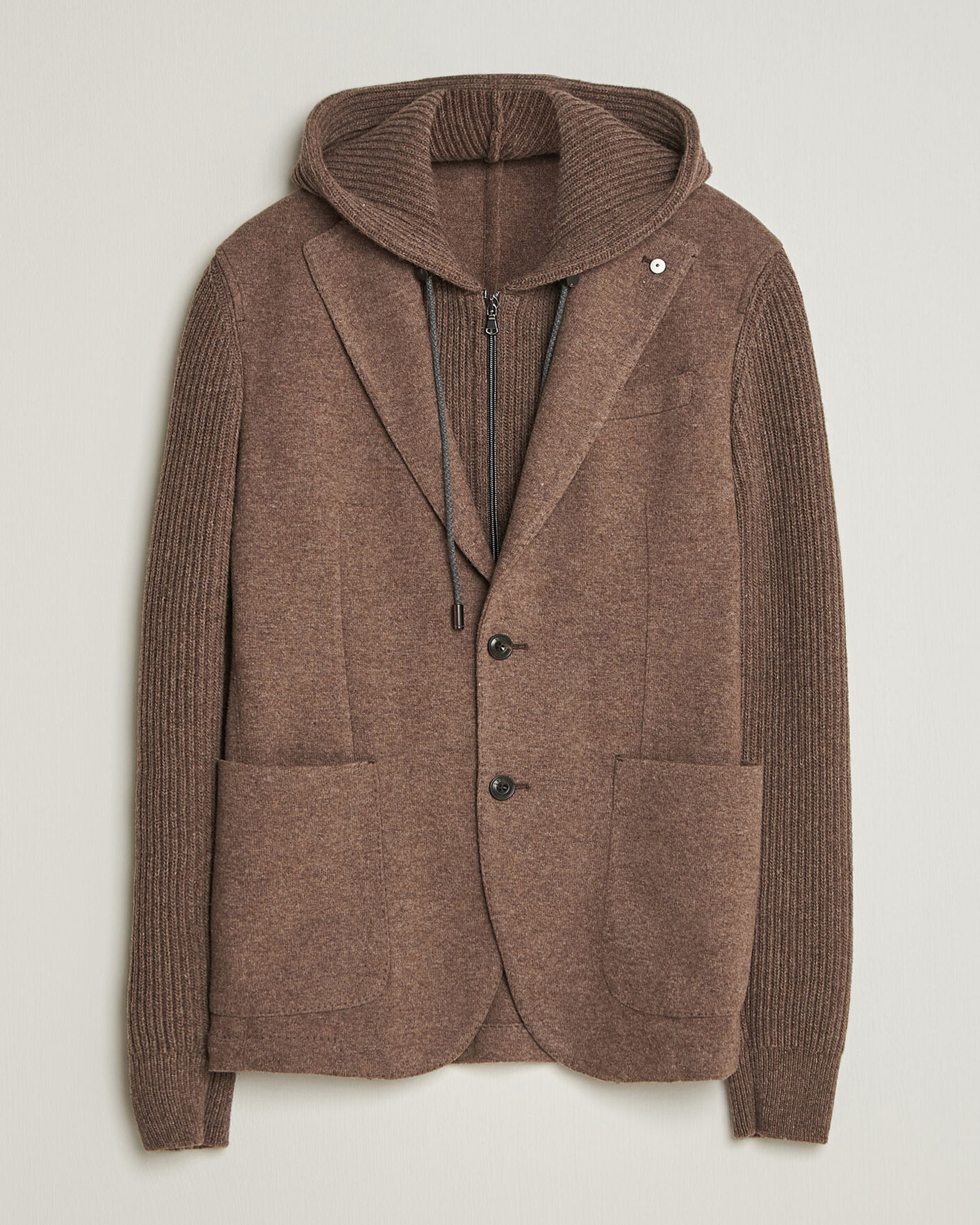 Herr | Kavajer | L.B.M. 1911 | Ivan Hybrid Wool Blazer Brown