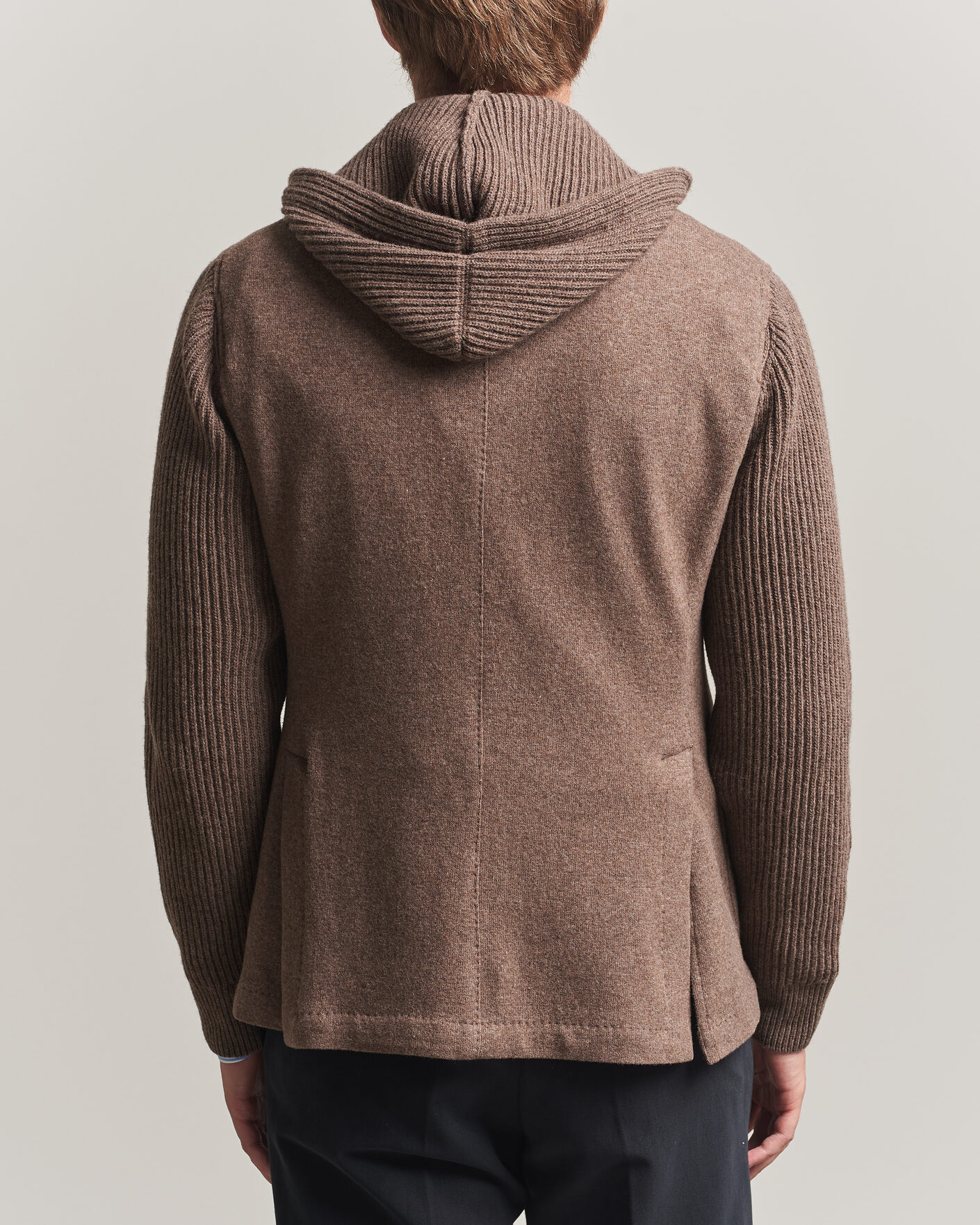 Herr | Kavajer | L.B.M. 1911 | Ivan Hybrid Wool Blazer Brown