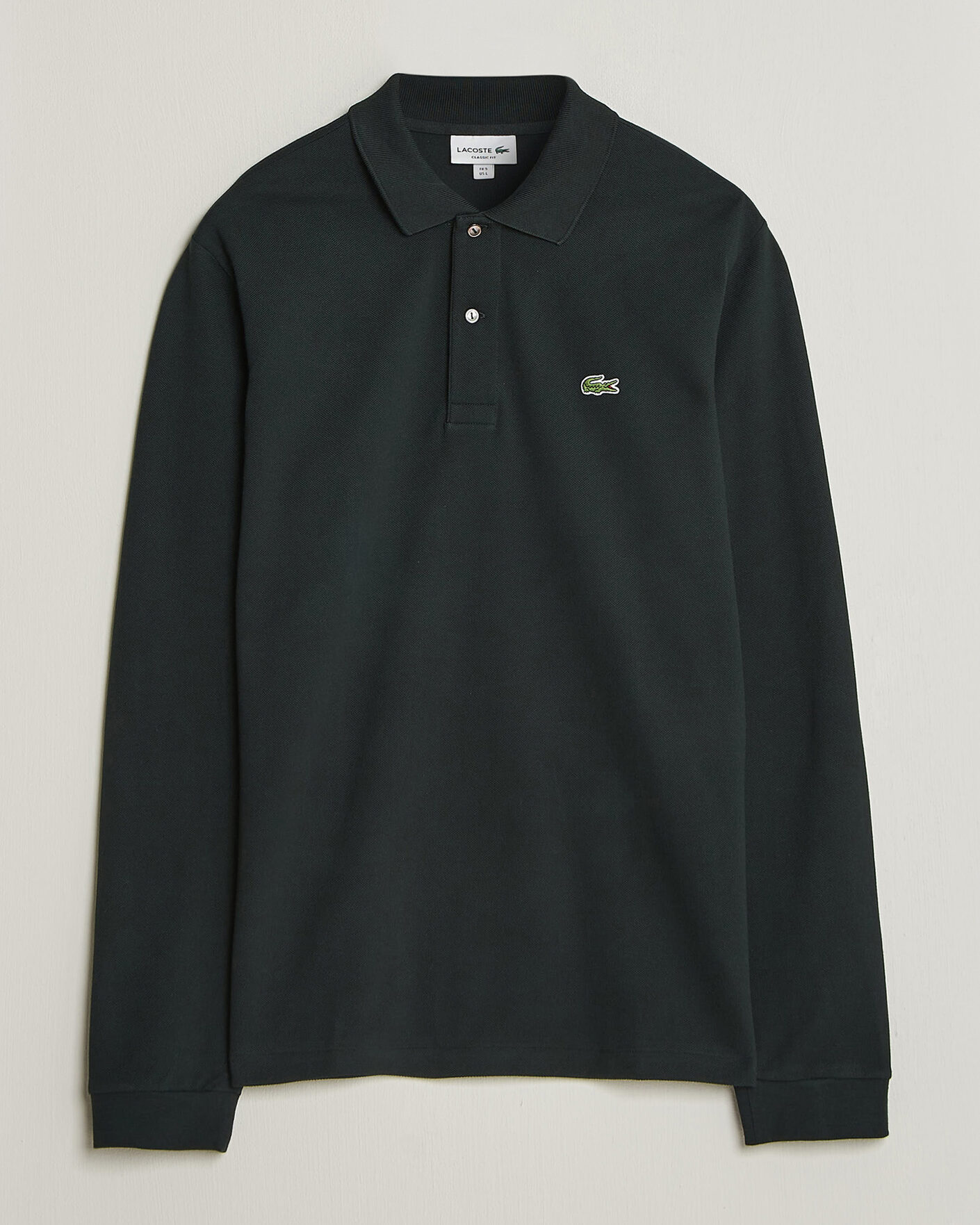 Herr | Pikéer | Lacoste | Original Long Sleeve Polo Piké Dark Varech
