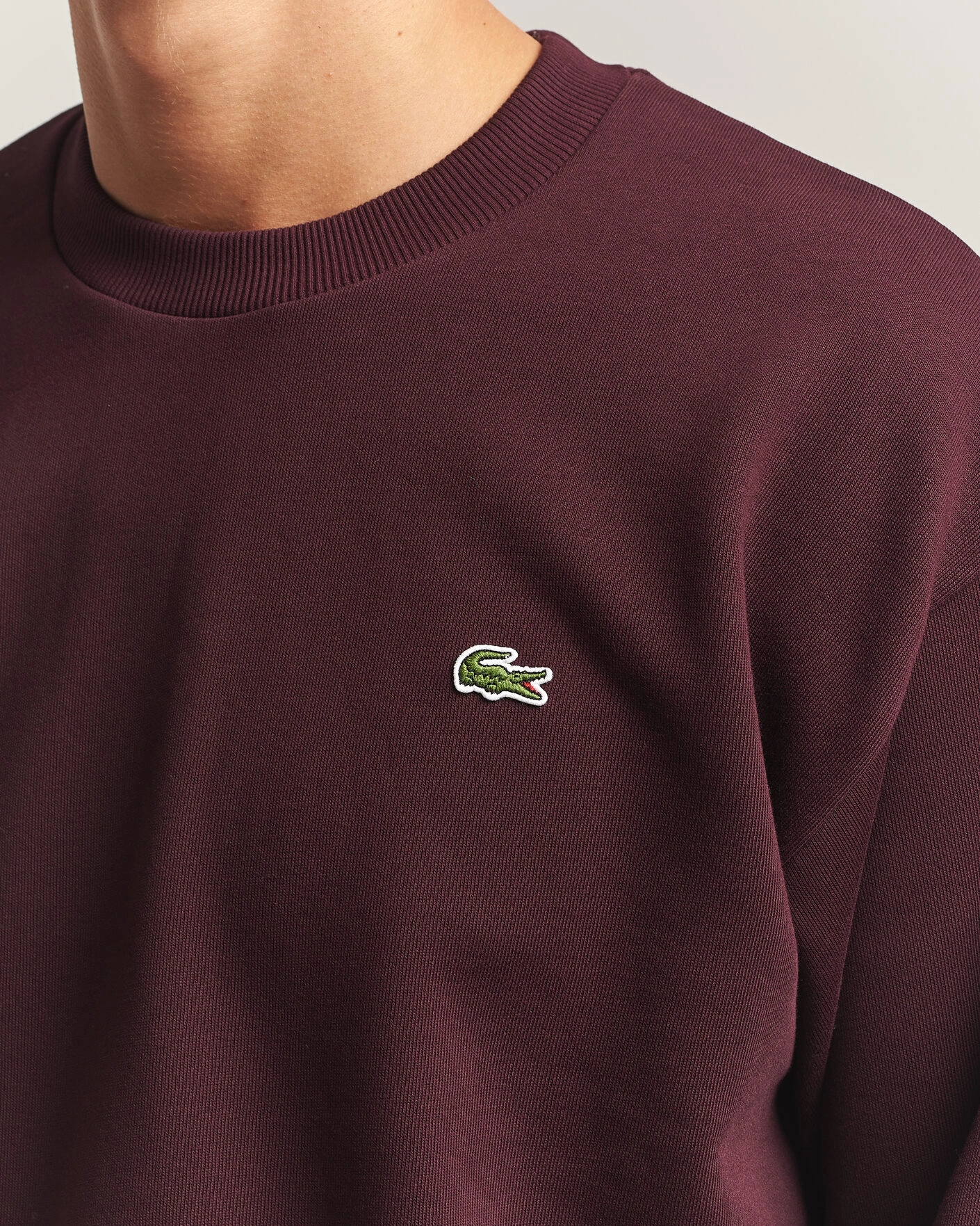 Herr | Tröjor | Lacoste | Crew Neck Sweatshirt Oxalis