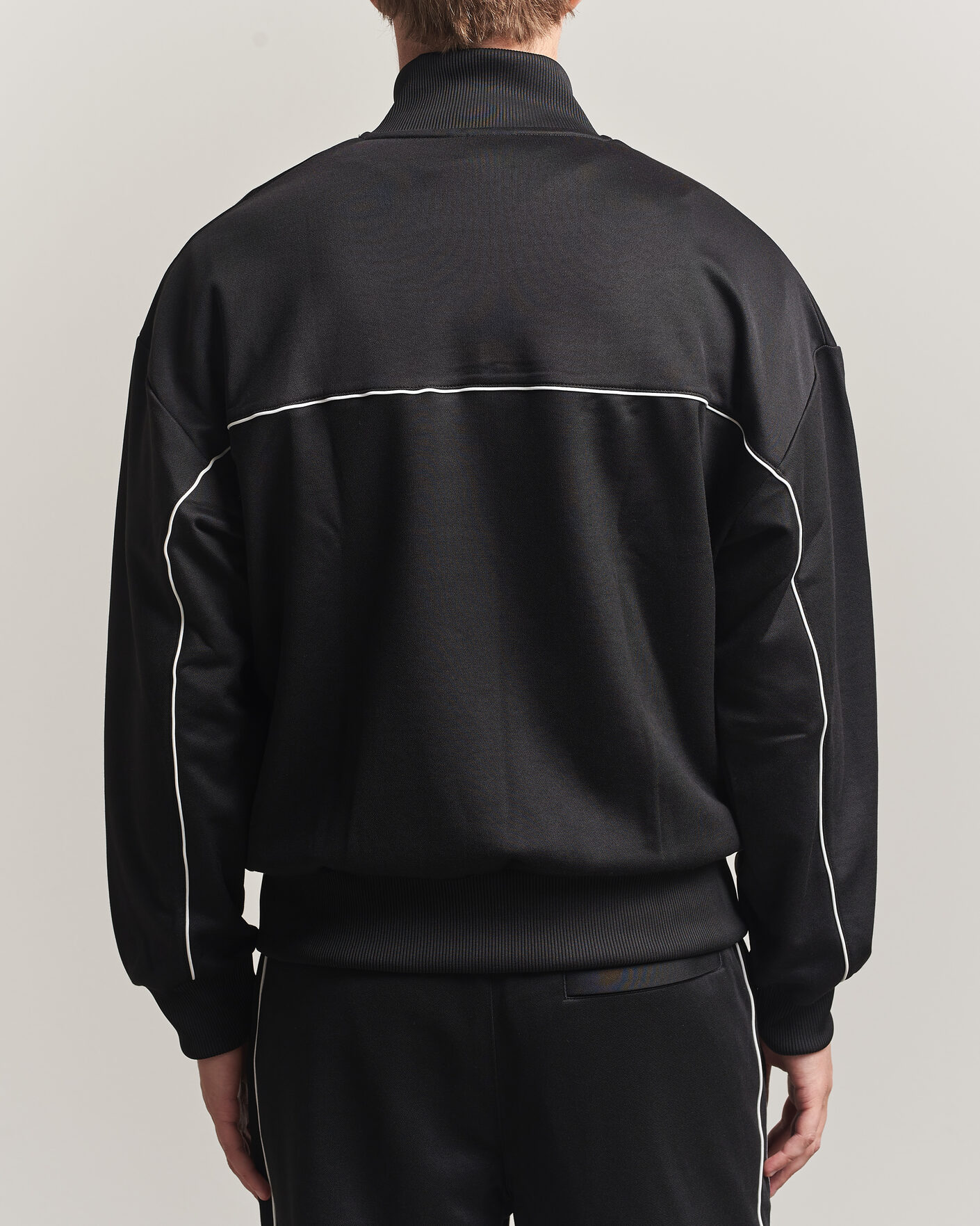 Herr | Tröjor | Lacoste | Piqué Track Jacket Black
