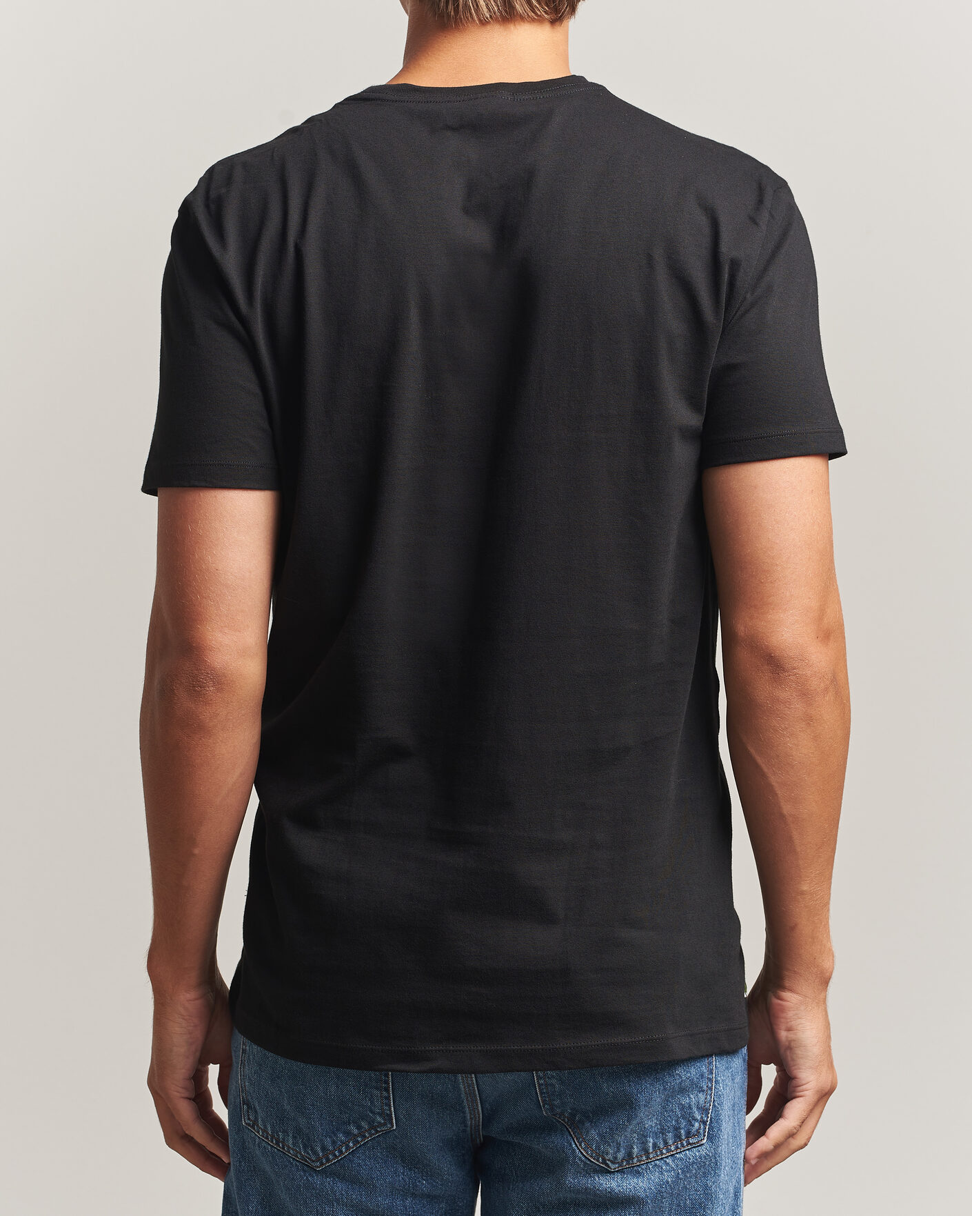 Herr | T-Shirts | Lacoste | 3-Pack Crew Neck T-Shirt Black