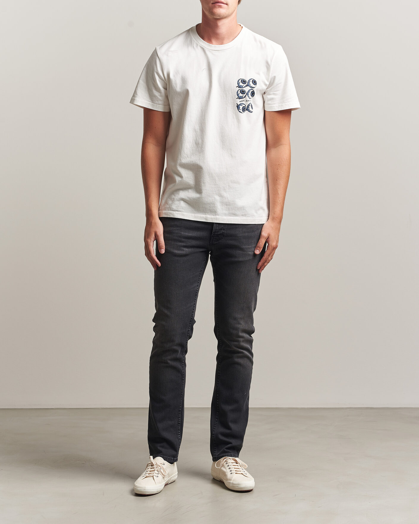 Herr | Jeans | Nudie Jeans | Grim Tim Jeans Black Mist
