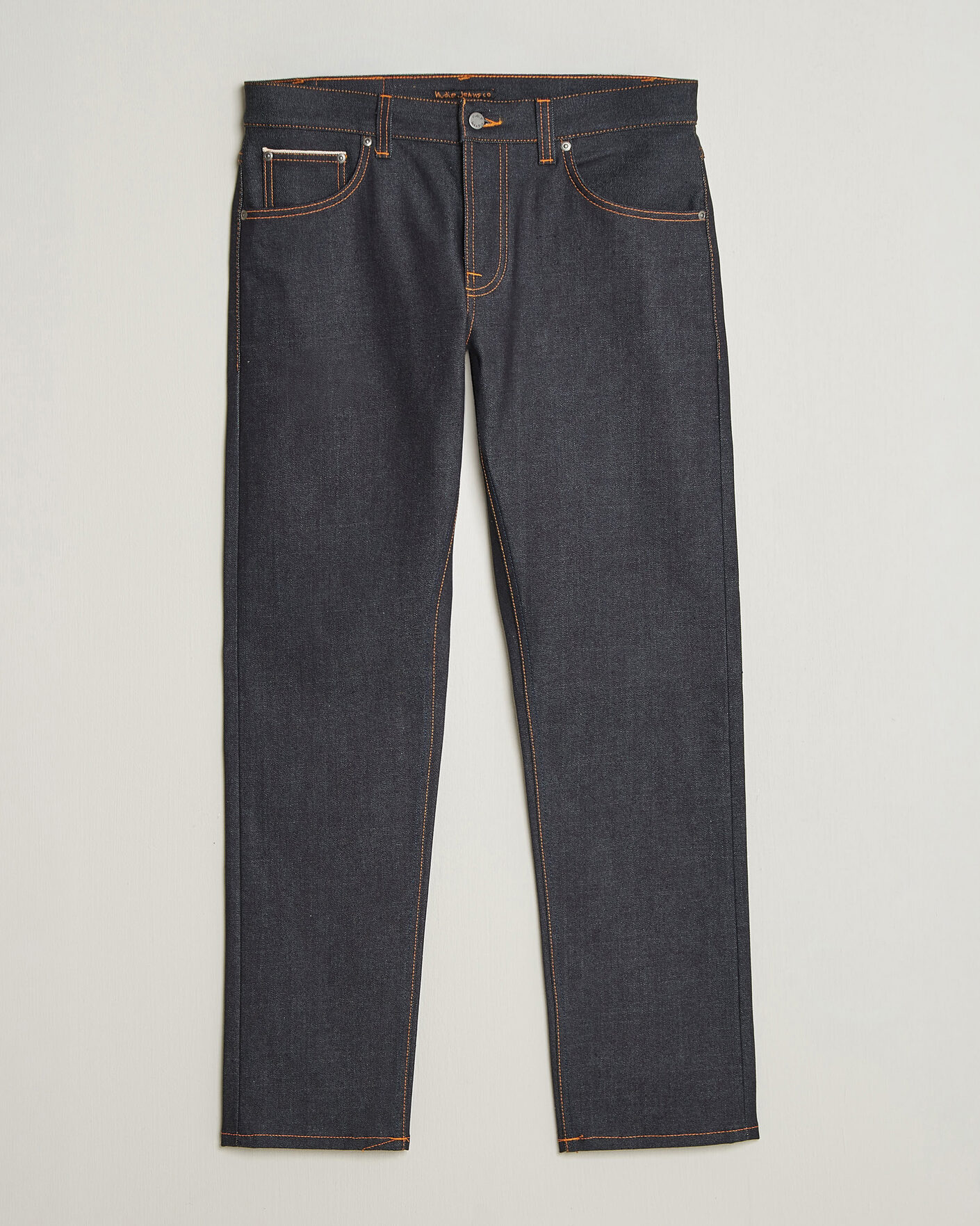 Herr | Jeans | Nudie Jeans | Solid Ollie Jeans Dry Japan Selvage