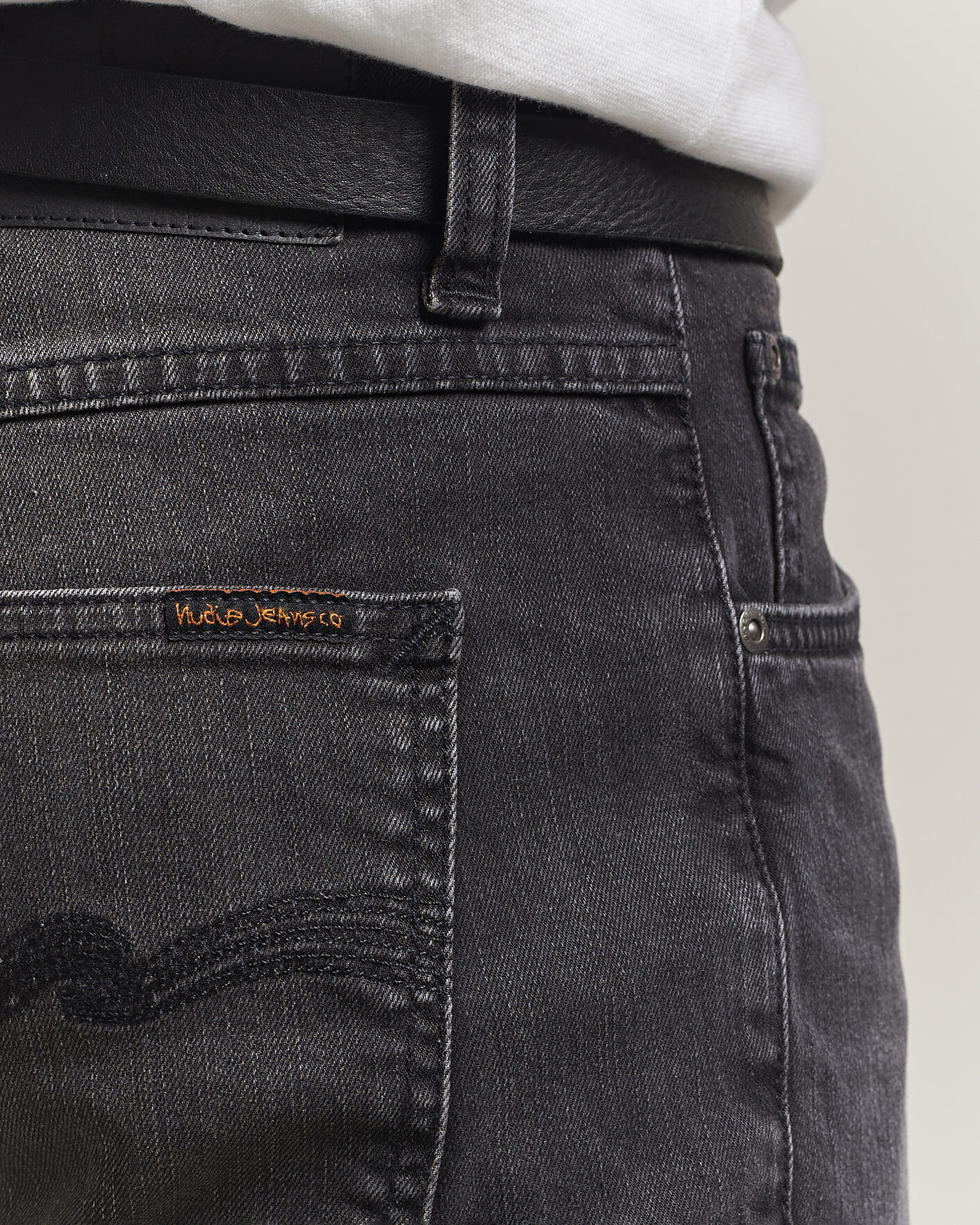 Herr | Jeans | Nudie Jeans | Solid Ollie Jeans Black Mist