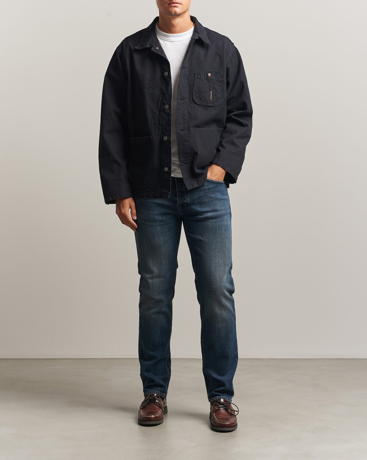 Herr | Jeans | Nudie Jeans | Solid Ollie Jeans Epic Ink