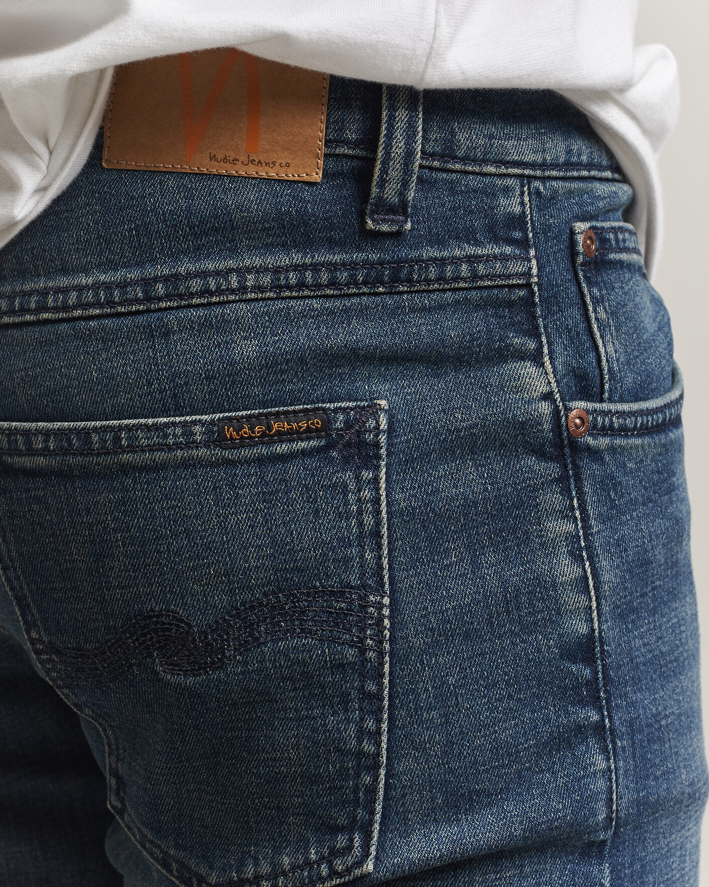 Herr | Jeans | Nudie Jeans | Solid Ollie Jeans Epic Ink
