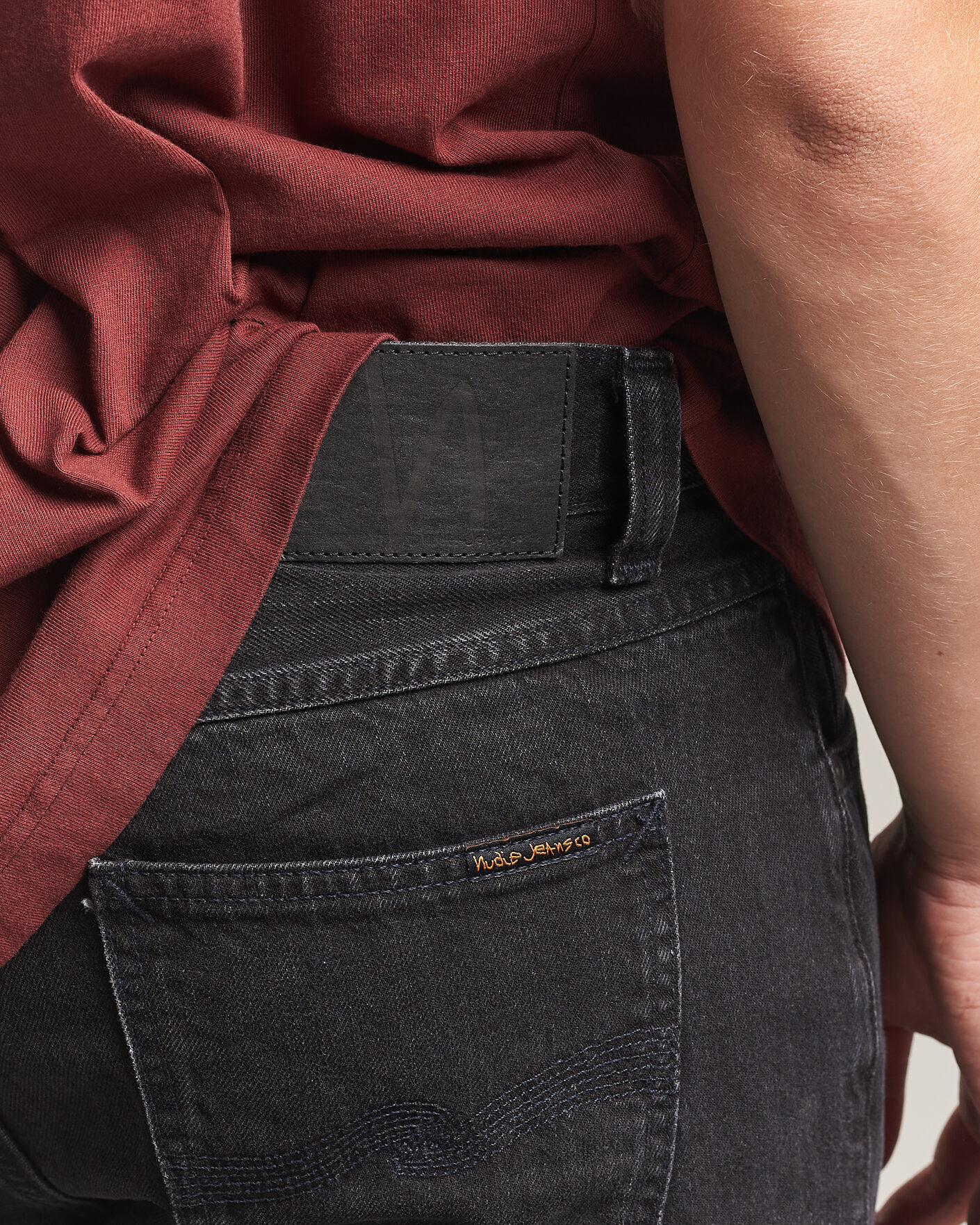 Herr | Jeans | Nudie Jeans | Steady Eddie II Jeans Black Fog