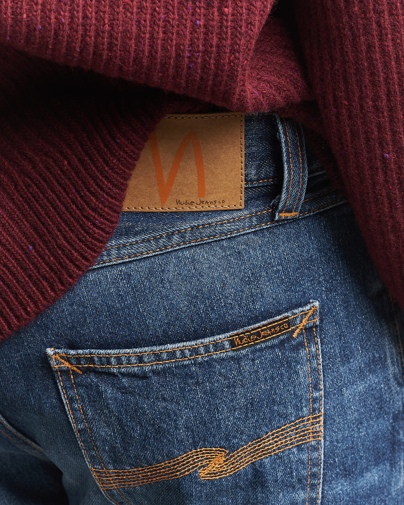 Herr | Jeans | Nudie Jeans | Steady Eddie II Jeans Twisted Tracks