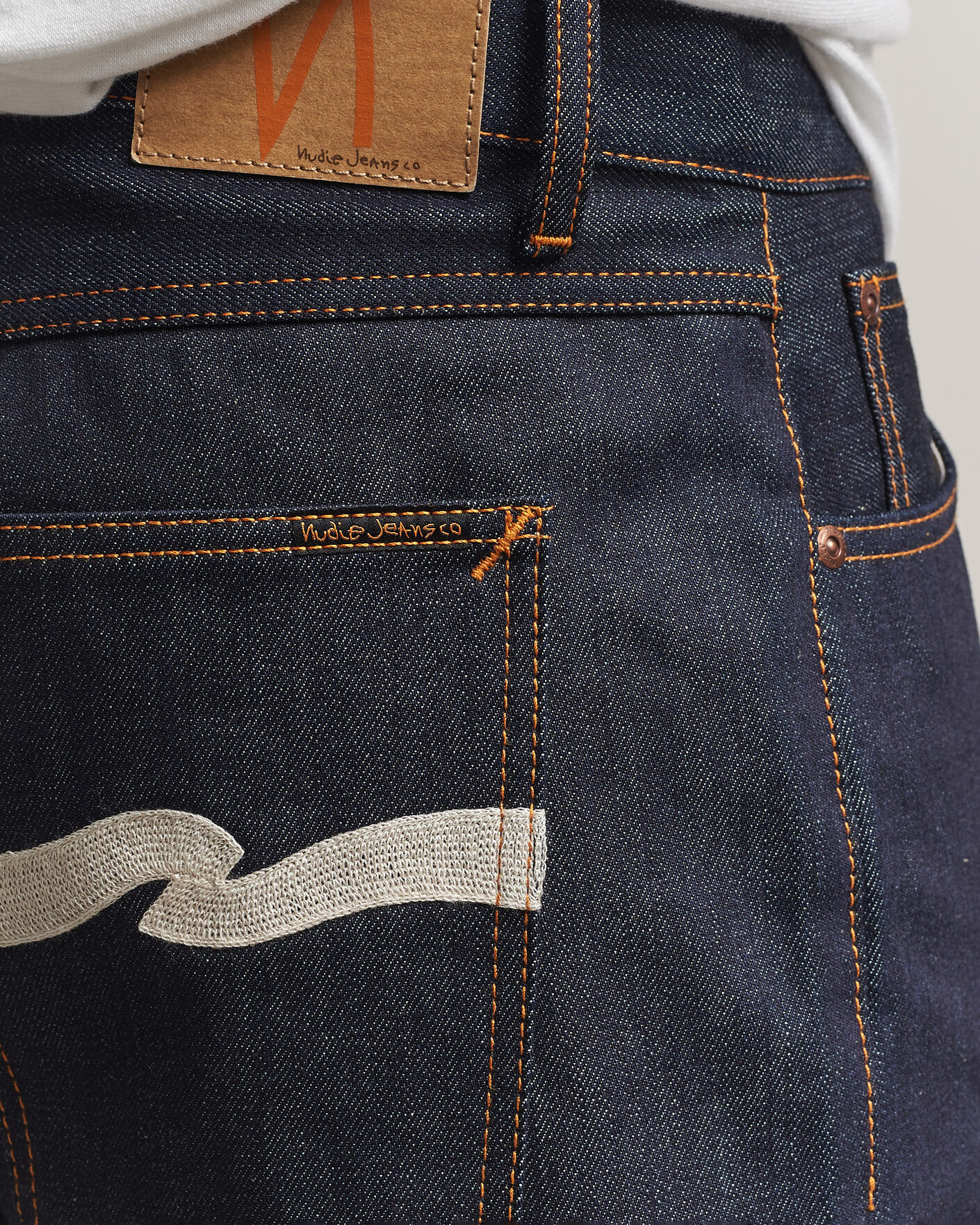 Herr | Jeans | Nudie Jeans | Tuff Tony Jeans Dry Ecru Waves