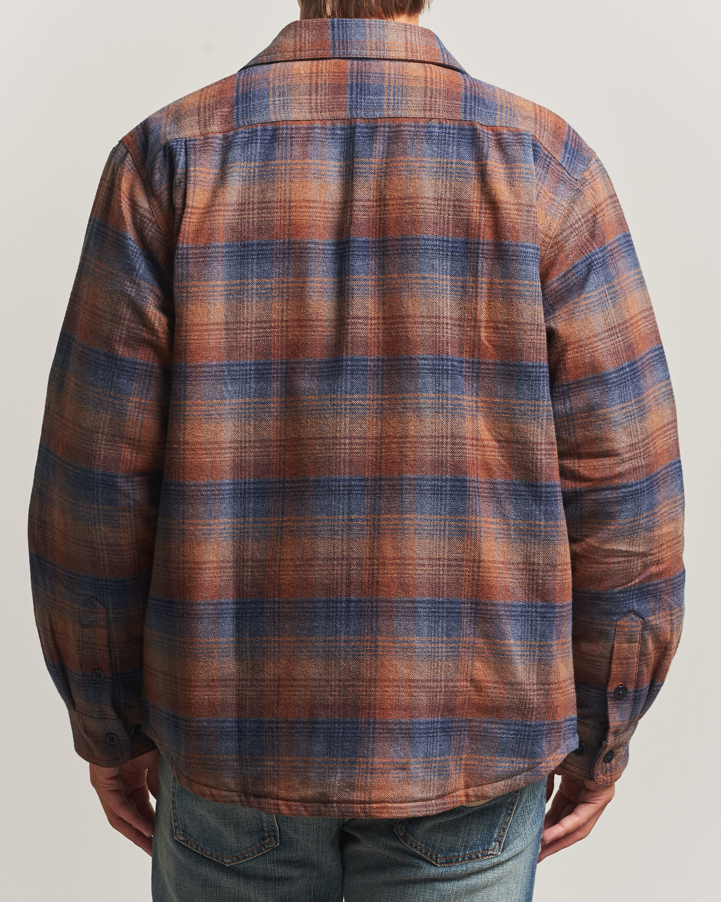 Herr | Skjortor | Nudie Jeans | Glenn Padded Checked Overshirt Multi