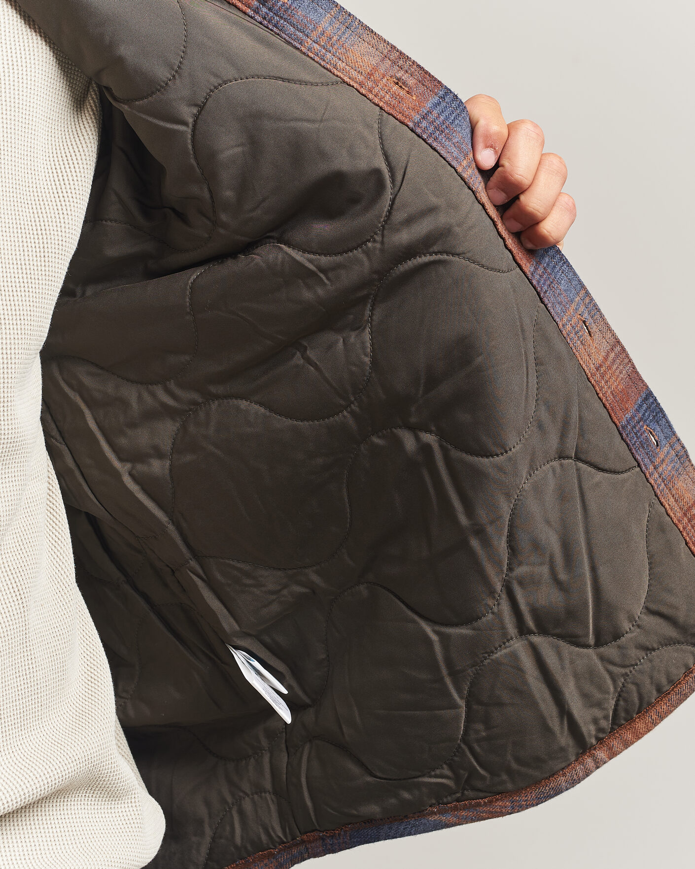 Herr | Skjortor | Nudie Jeans | Glenn Padded Checked Overshirt Multi