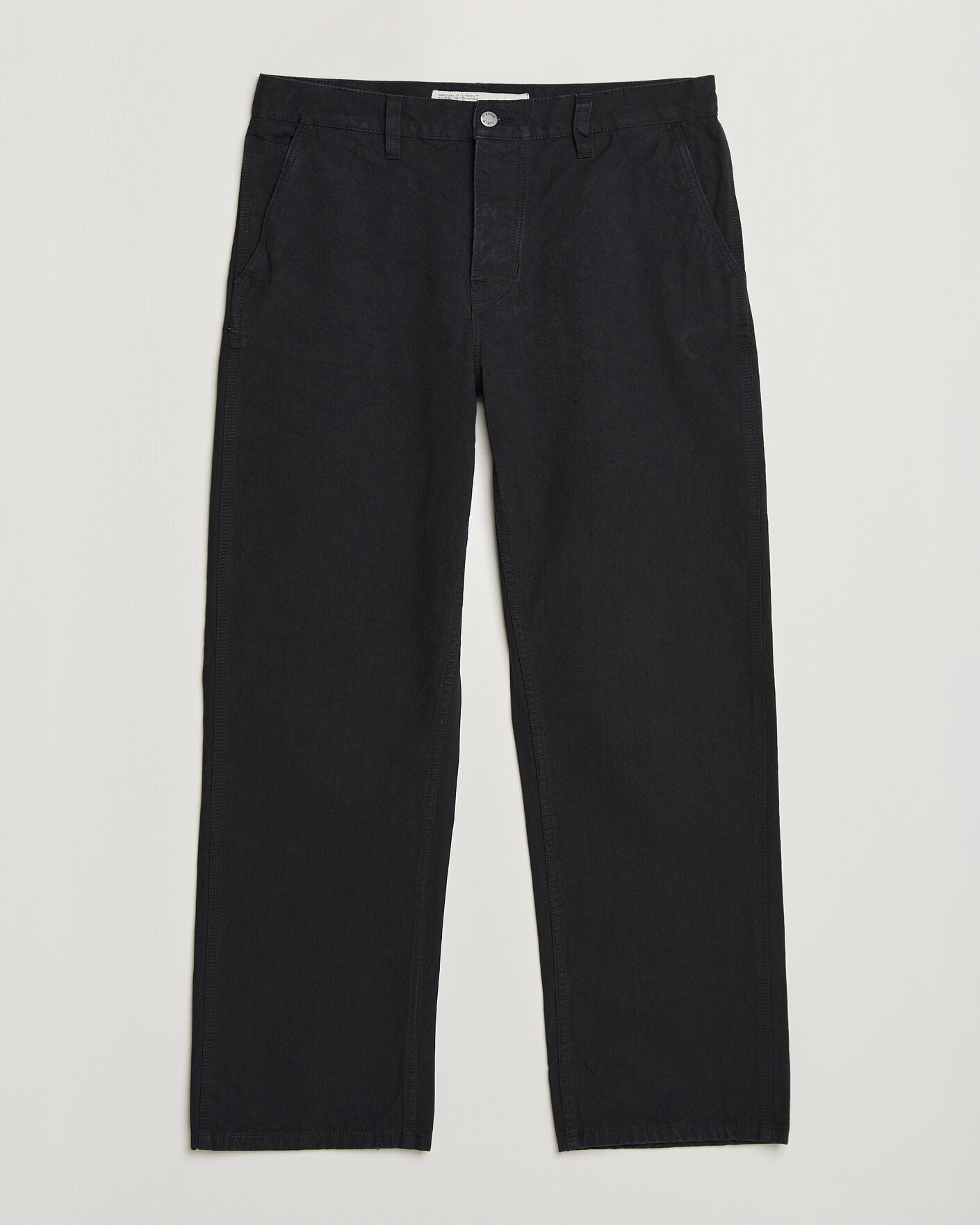 Herr | Byxor | Nudie Jeans | Tuff Tony Duck Canvas Pants Black