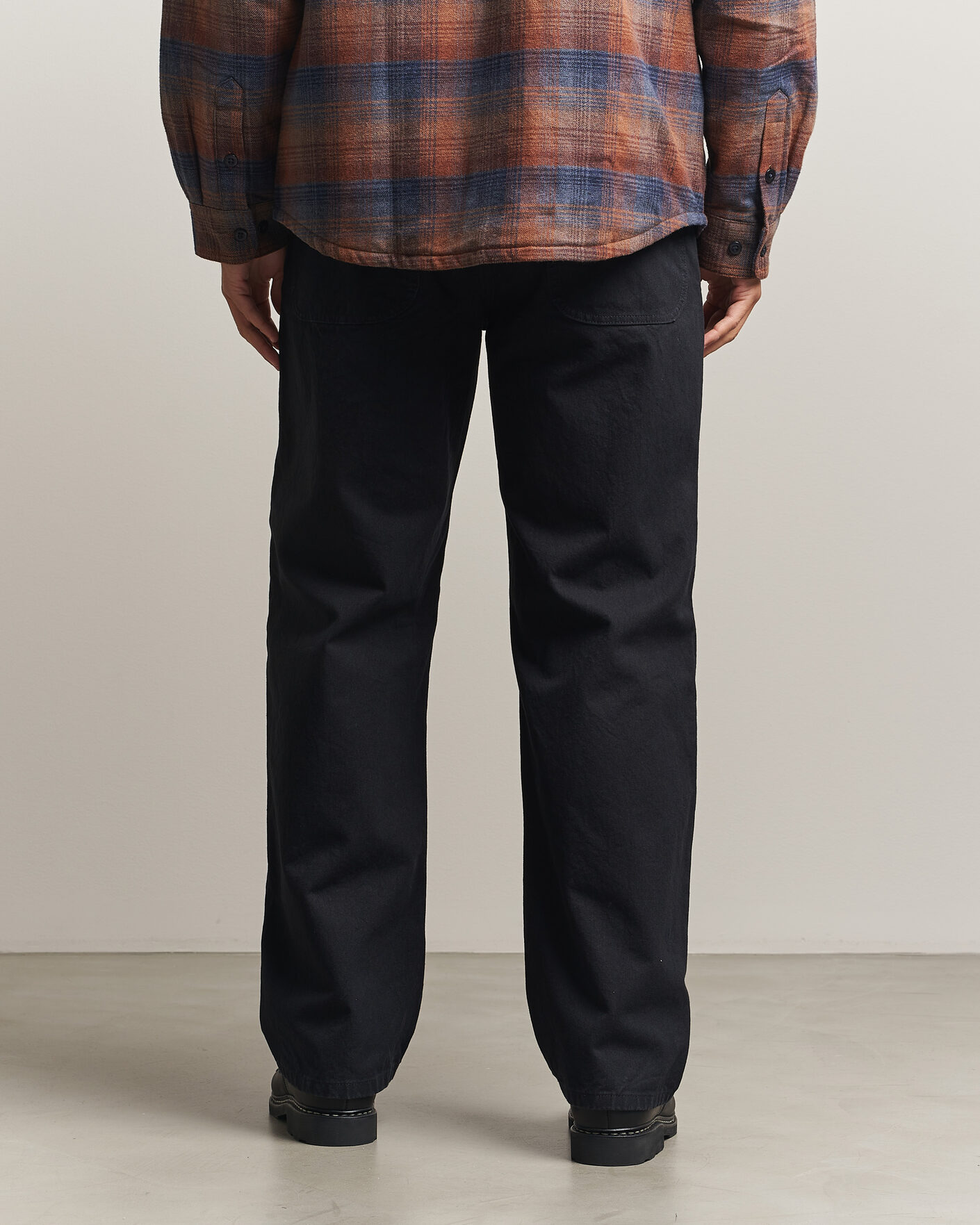 Herr | Byxor | Nudie Jeans | Tuff Tony Duck Canvas Pants Black